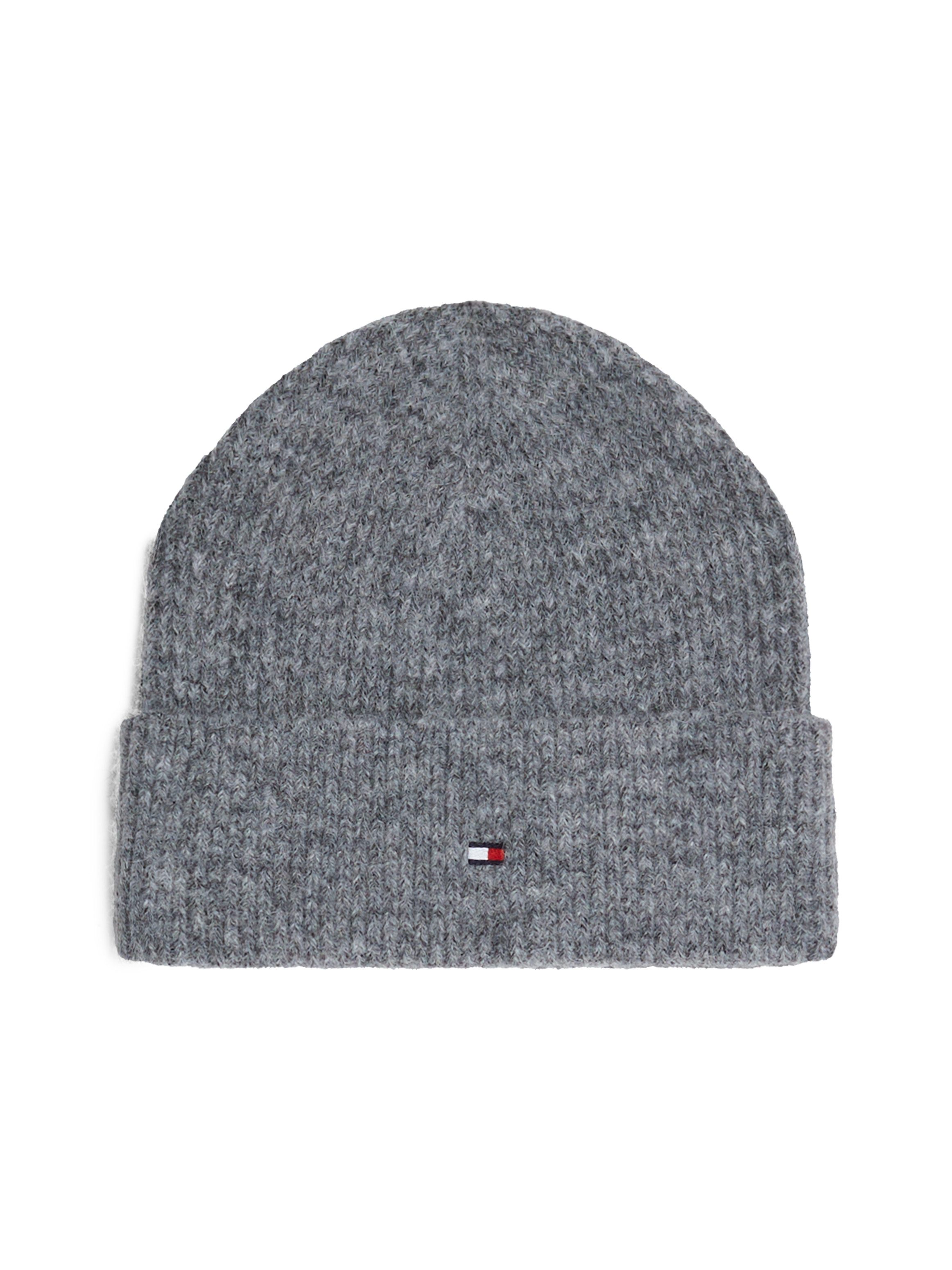Tommy Hilfiger Gebreide muts ESSENTIAL FLAG FUZZY BEANIE