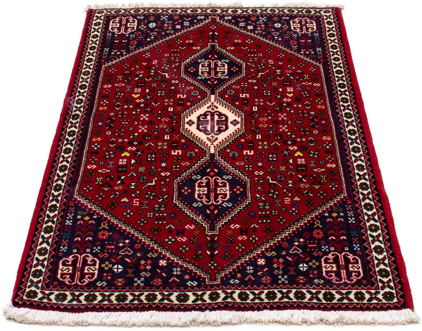 morgenland Wollen kleed Abadeh medaillon 120 x 74 cm Handgeknoopt