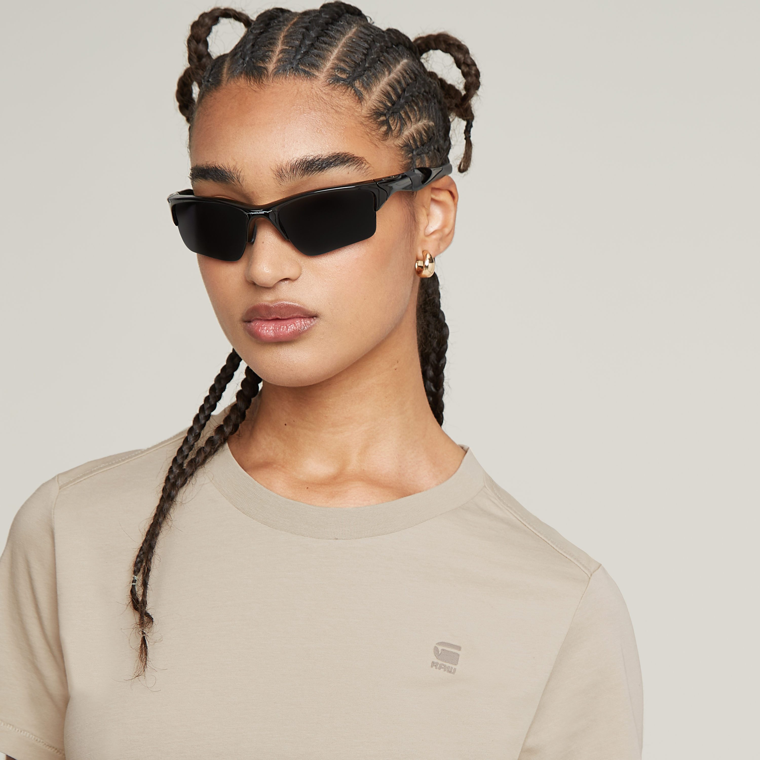 G-Star RAW T-shirt Nifous met klein logoborduursel