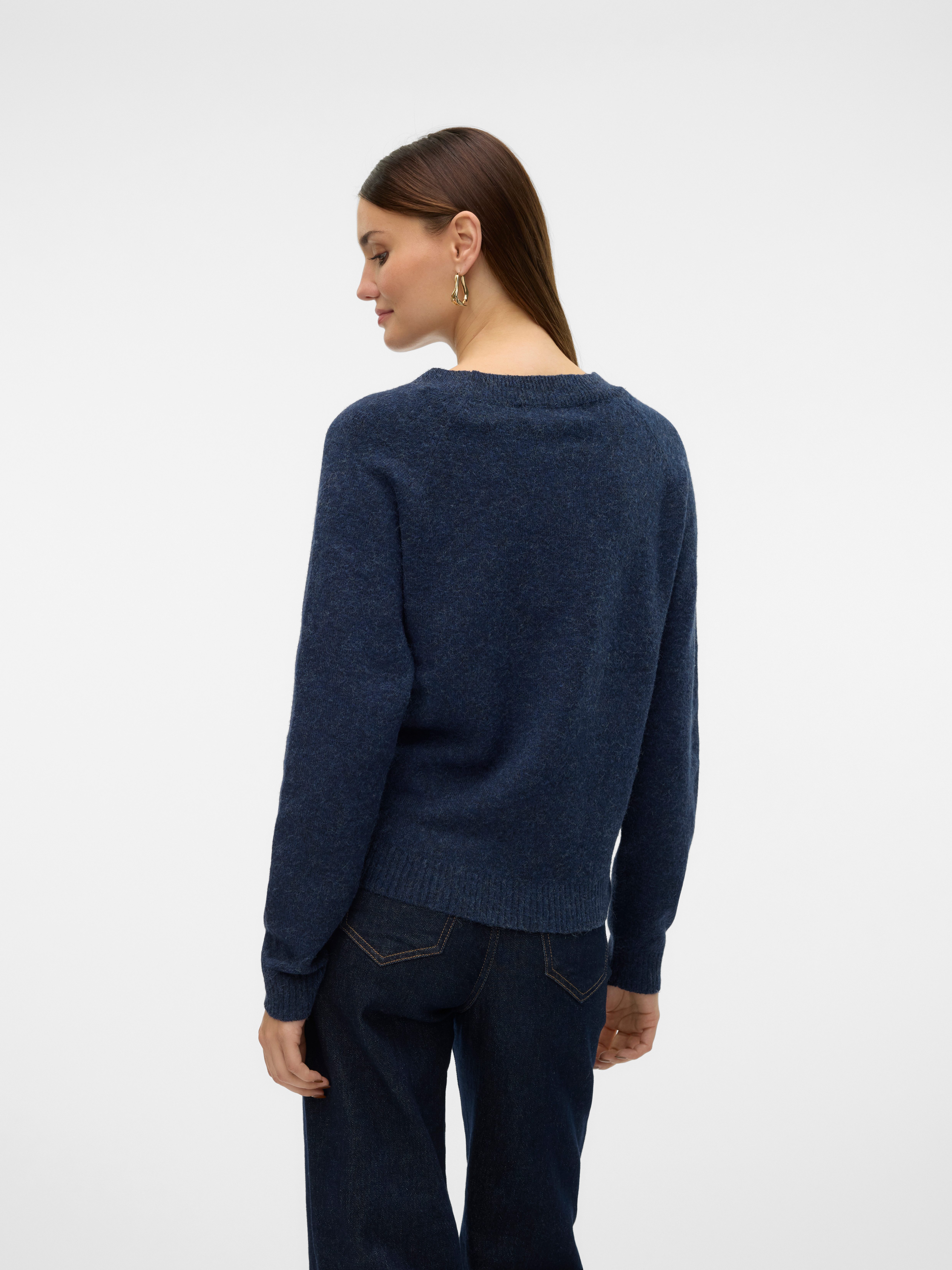 Vero Moda Trui met ronde hals VMDOFFY LS O-NECK BLOUSE GA NOOS