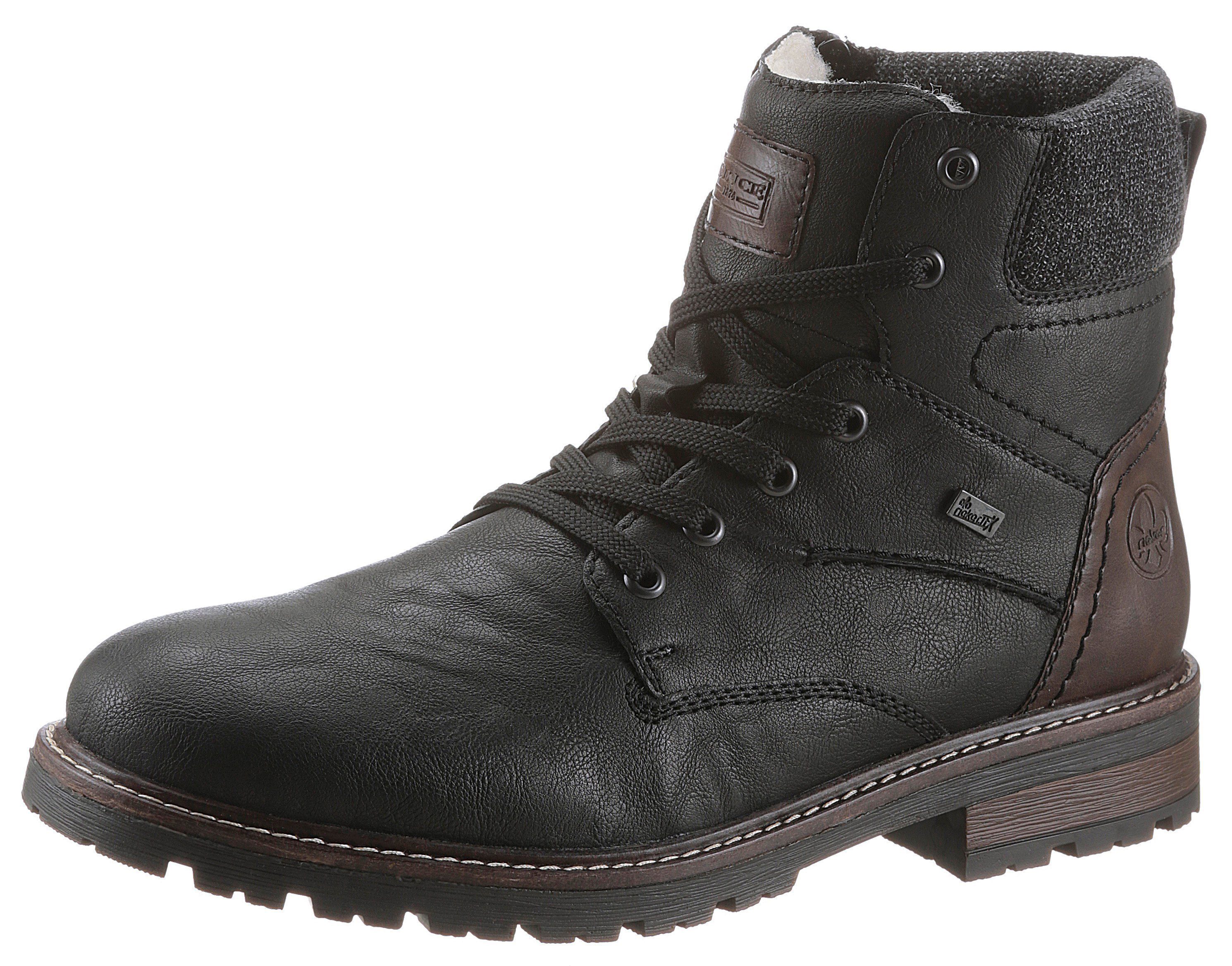 Rieker Winterlaarsjes met randverdikking heren boots & laarzen maat 40 EU zwart