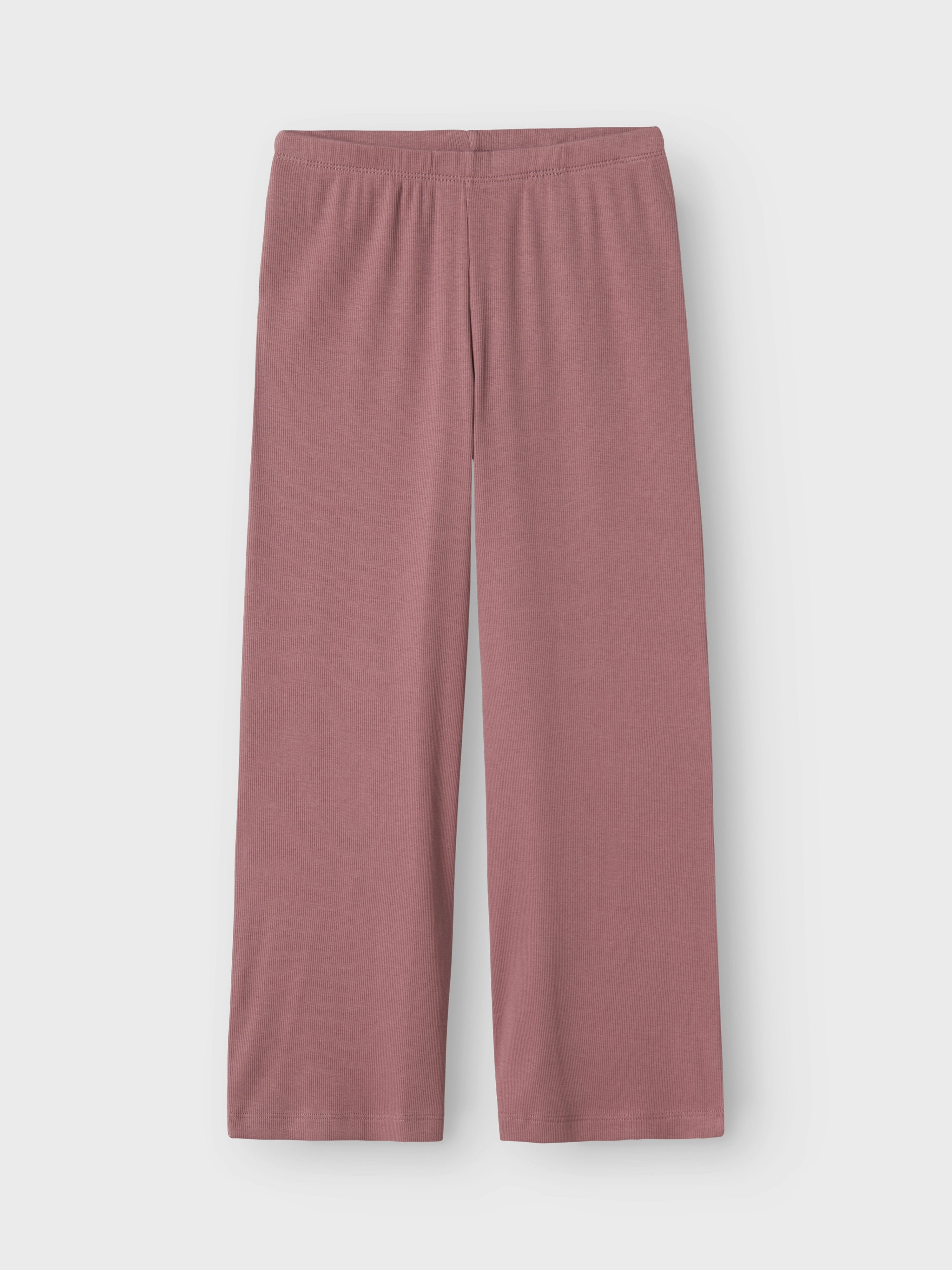 Name It Pyjama NKFNIGHTSET MAUVE FLOWER LOOSE RIB NOOS
