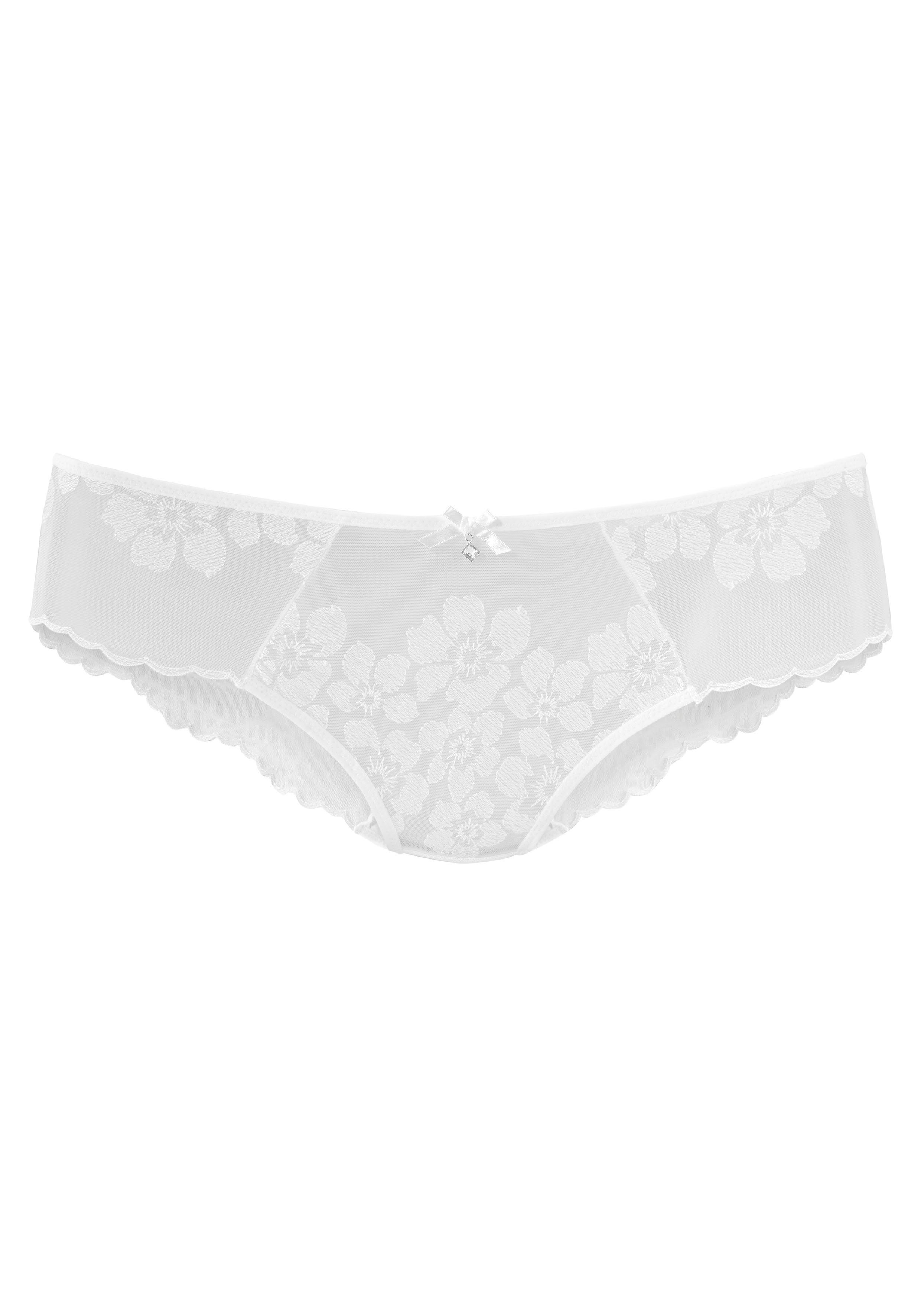 Lascana Belle Affaire Slip iets transparante borduurkant
