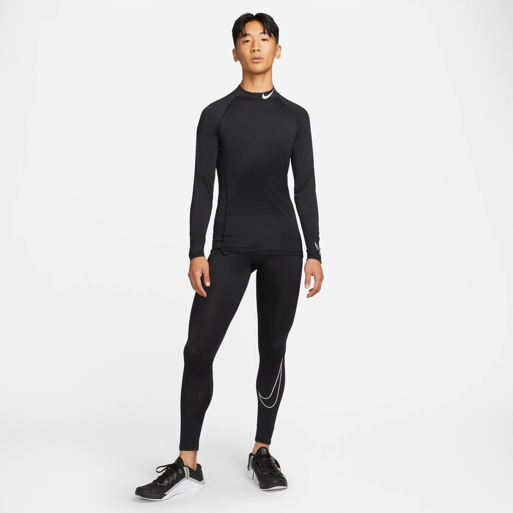 Nike Shirt met lange mouwen PRO DRI-FIT TIGHT FIT LONG-SLEEVE