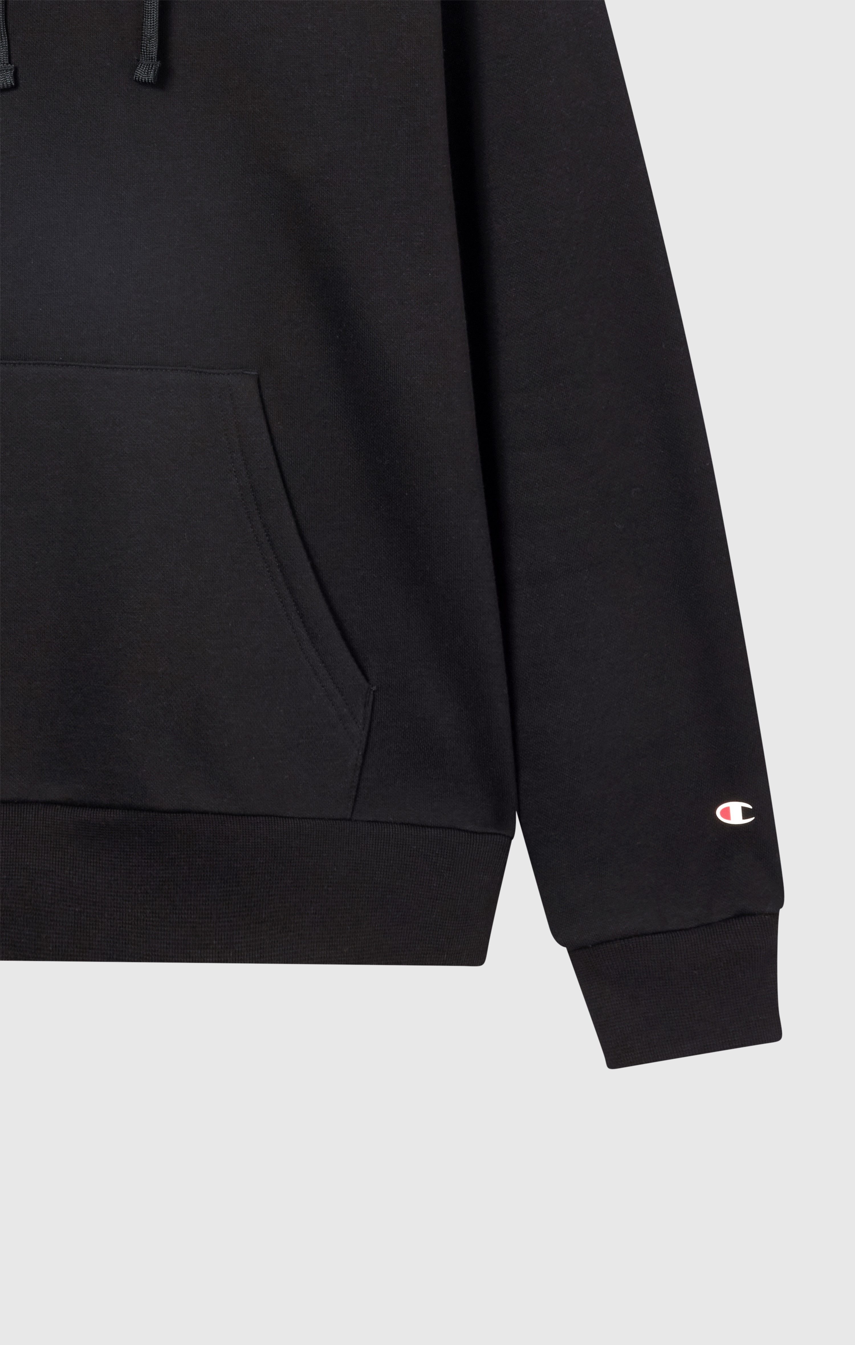 Champion Hoodie BASICS Fleece Hoodie Large Logo (1-delig)