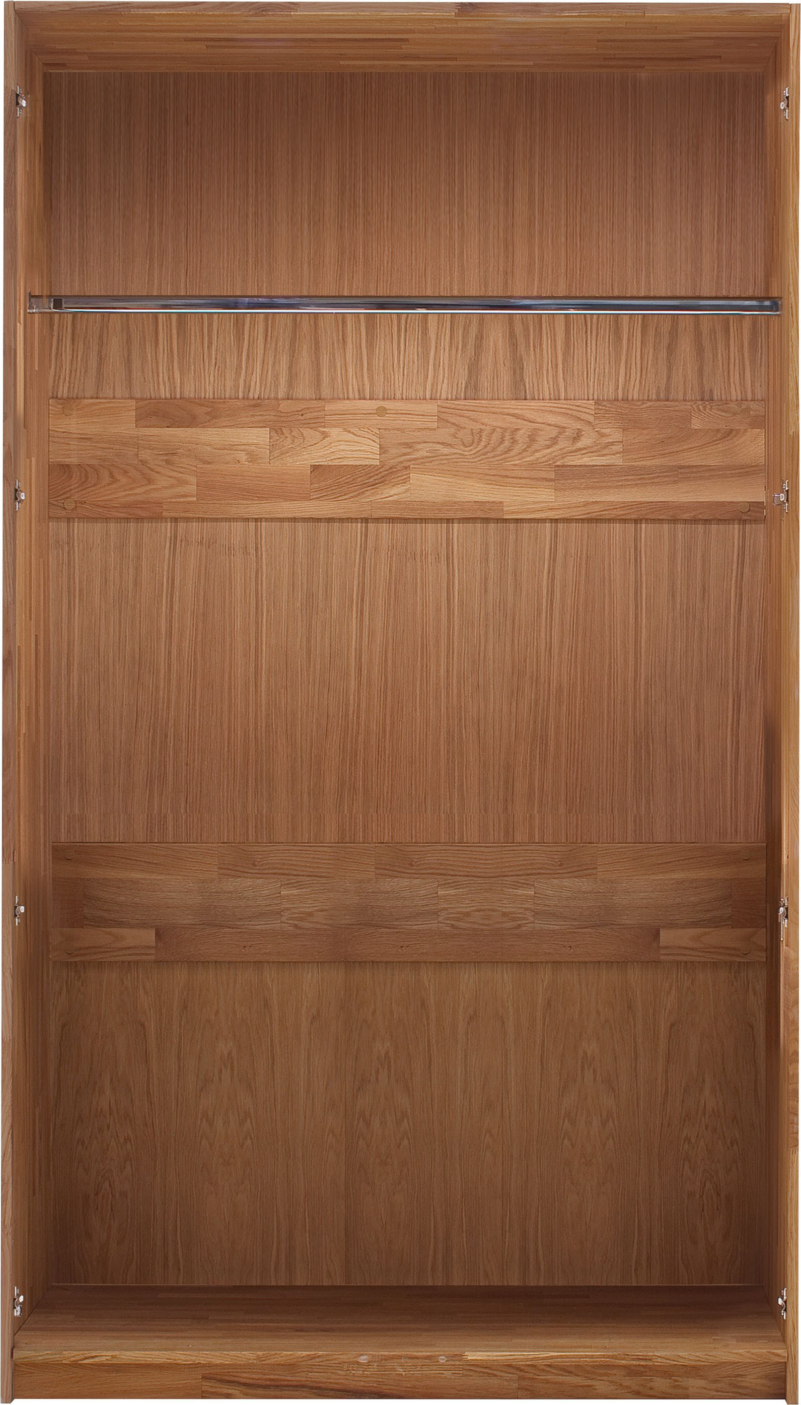 Home affaire Draaideurkast Chamara van massief eikenhout, in verschillende breedten, hoogte 218 cm