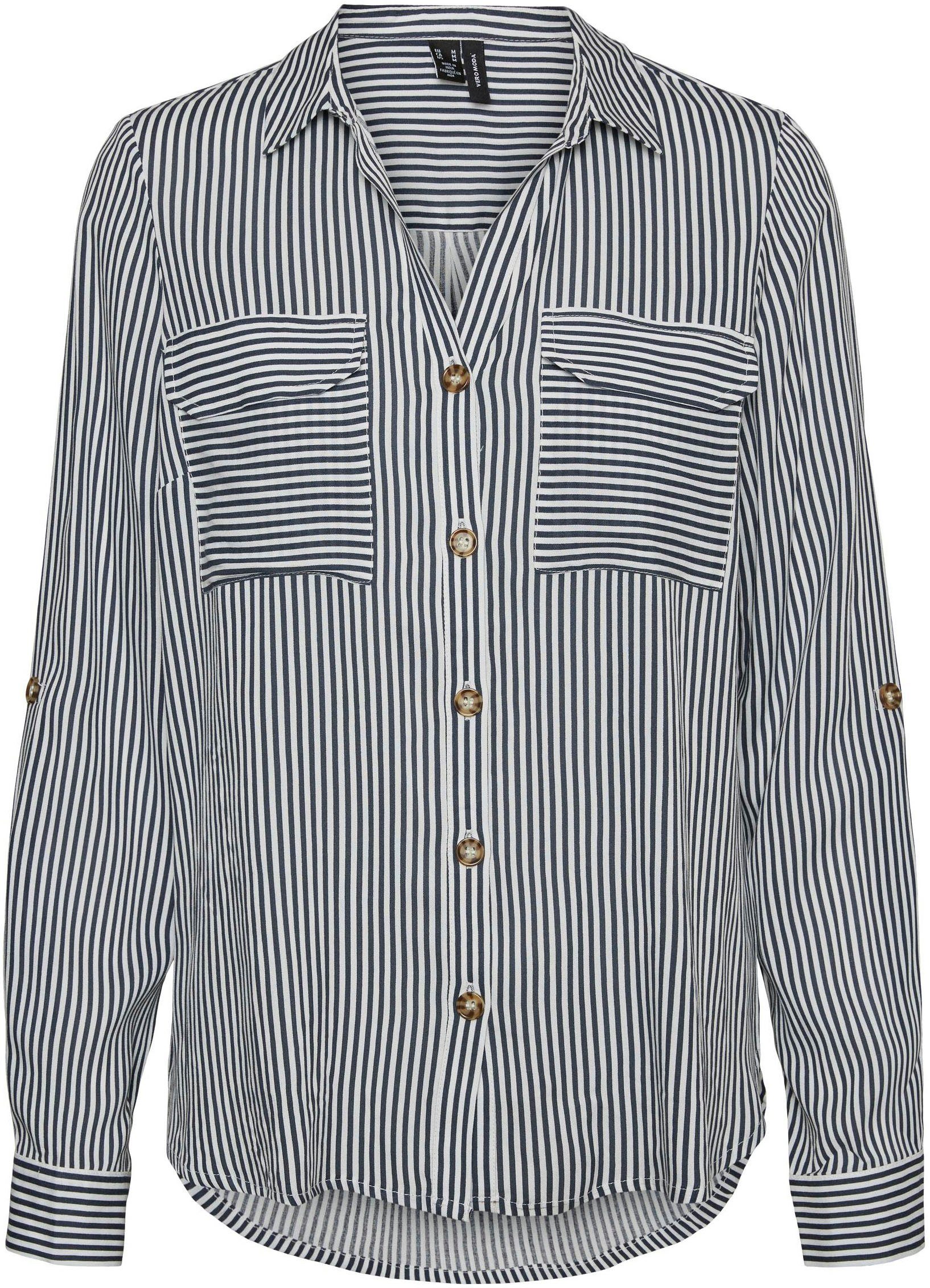 Vero Moda Overhemdblouse VMBUMPY L/S SHIRT NEW WVN GA NOOS