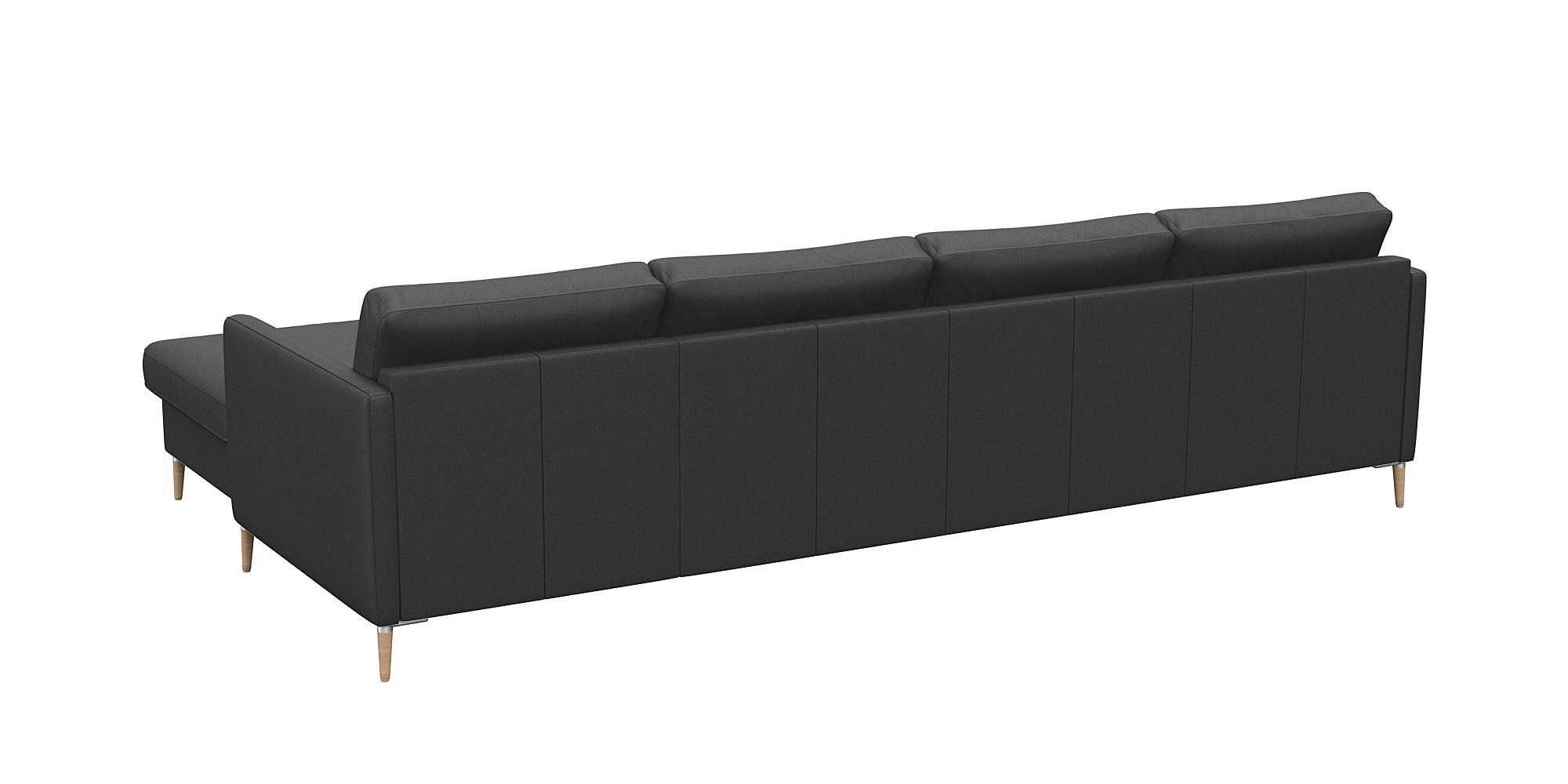 FLEXLUX Hoekbank Fiore, L-vorm, comfortabel en aangenaam door hoogwaardige zitopbouw