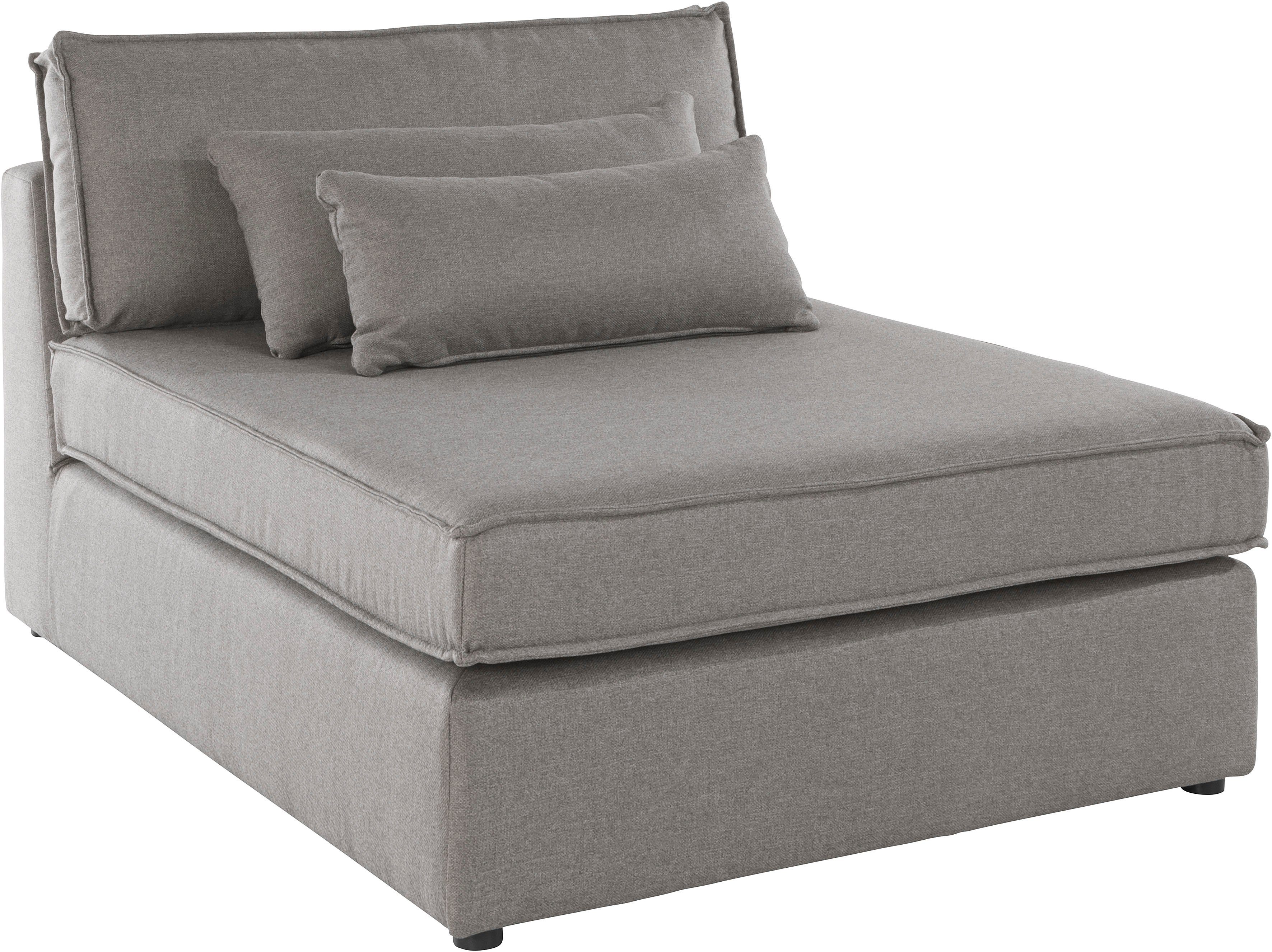 RAUM.ID Bank-middenelement Enid Deel van een modulaire bank, stevig zitcomfort, ook in breedribcord beige, modulaire banken