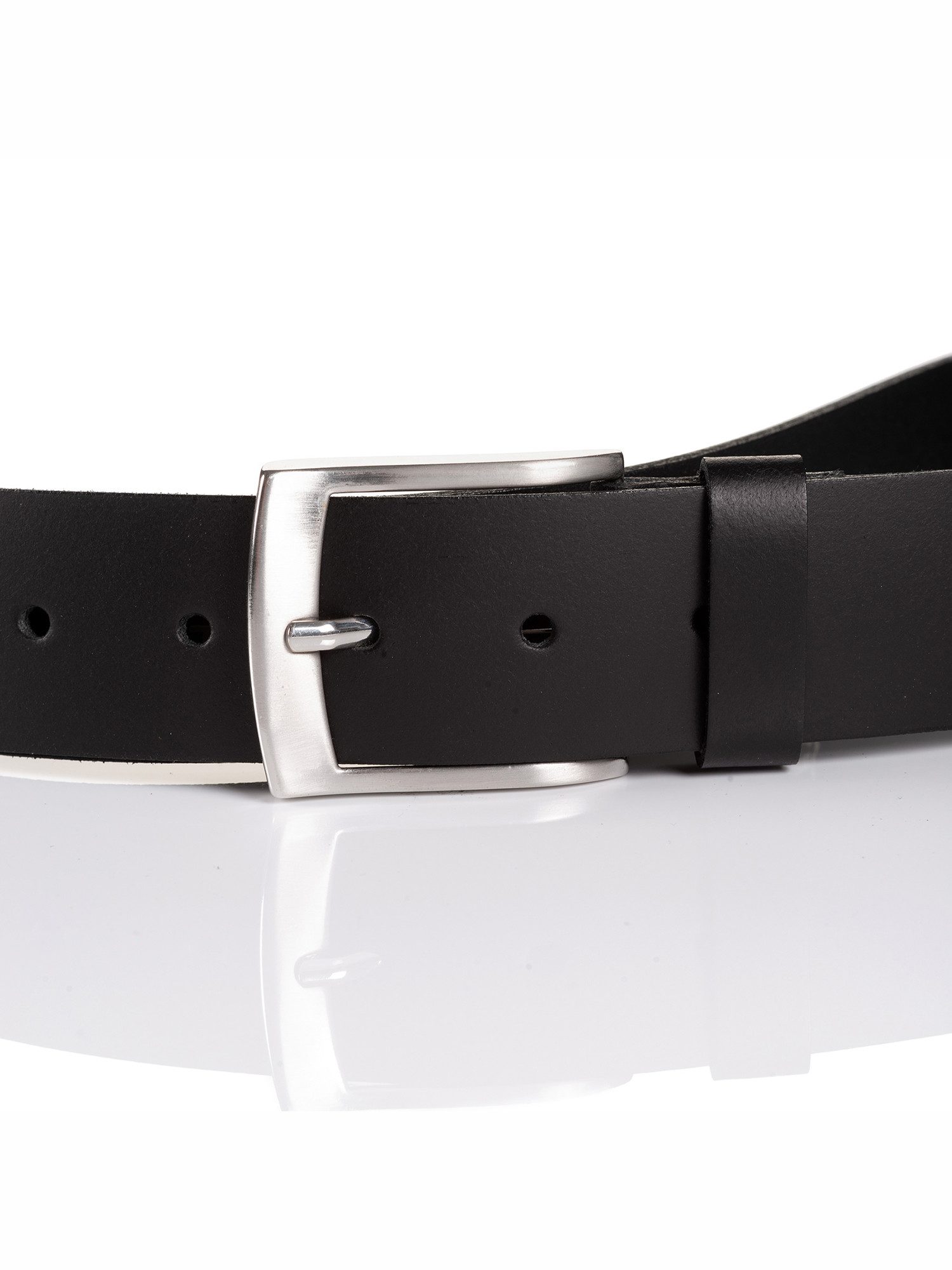 Tom Tailor Leren riem TTANDREW 4 cm breed, herenriem, jeans en casual, tot maat 120