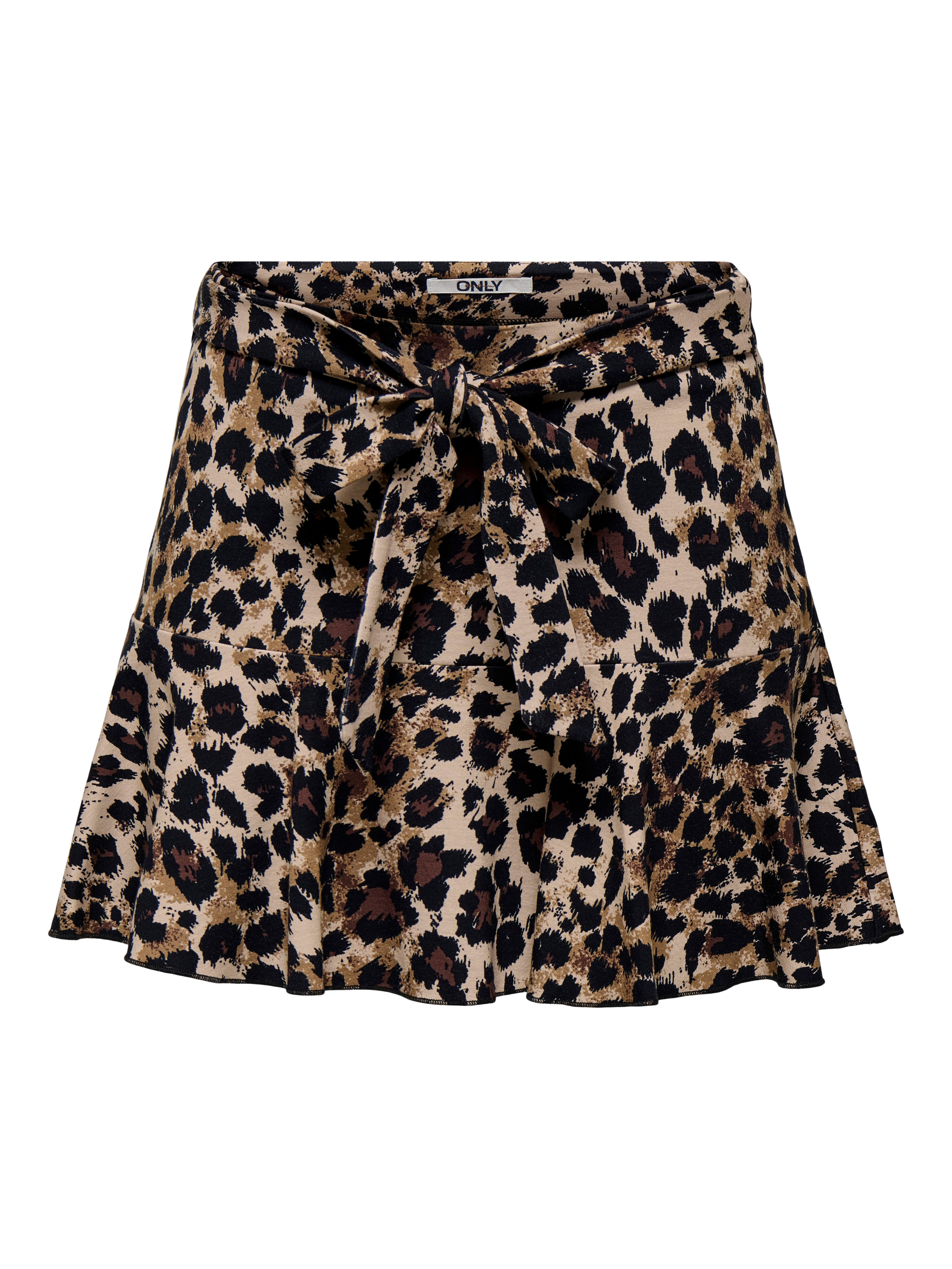 Only Minirok ONLPOPTRASH MW AOP SKATE SKIRT PNT