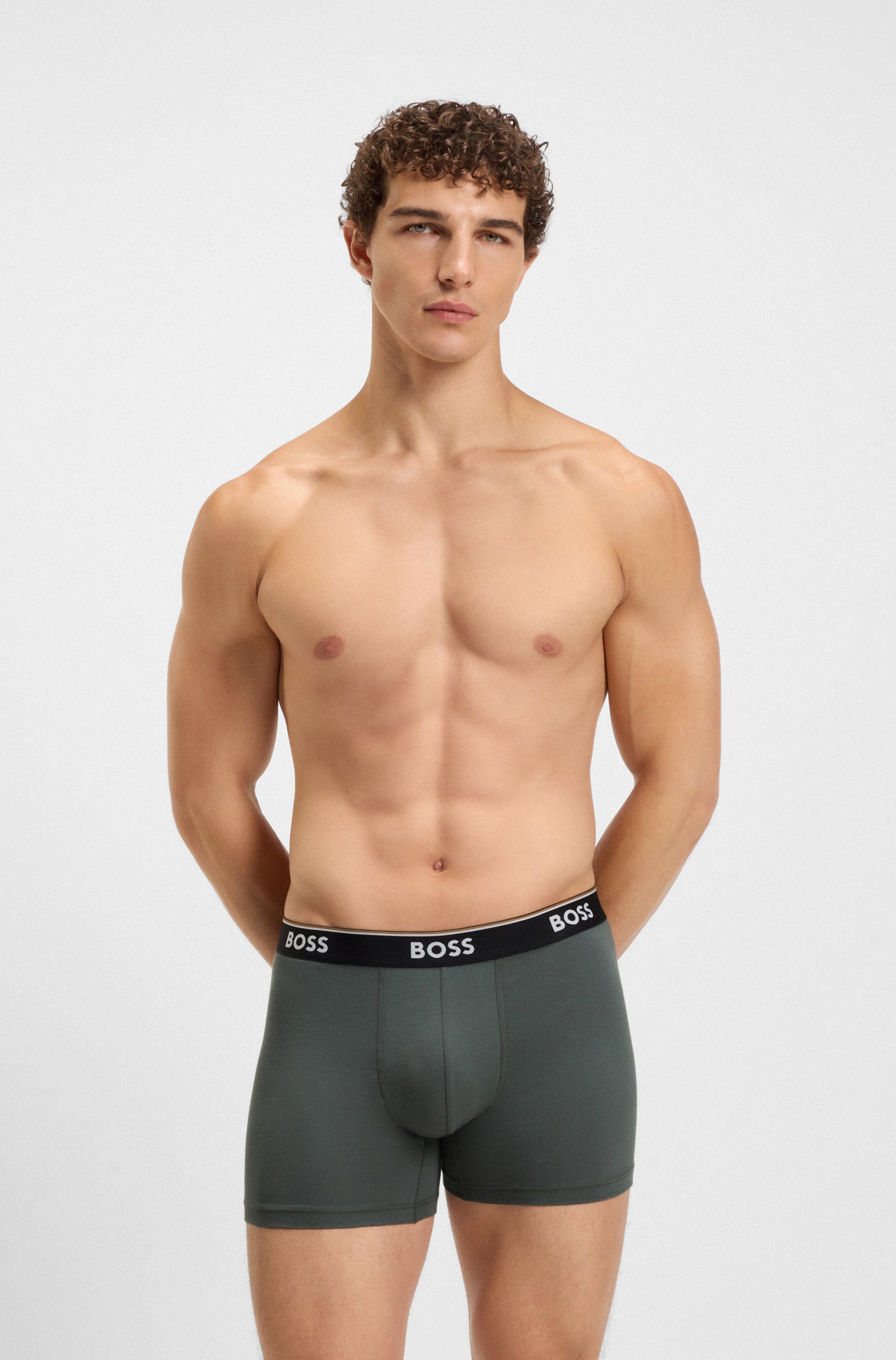 BOSS Boxershort BoxerBr 3P Power (3 stuks)