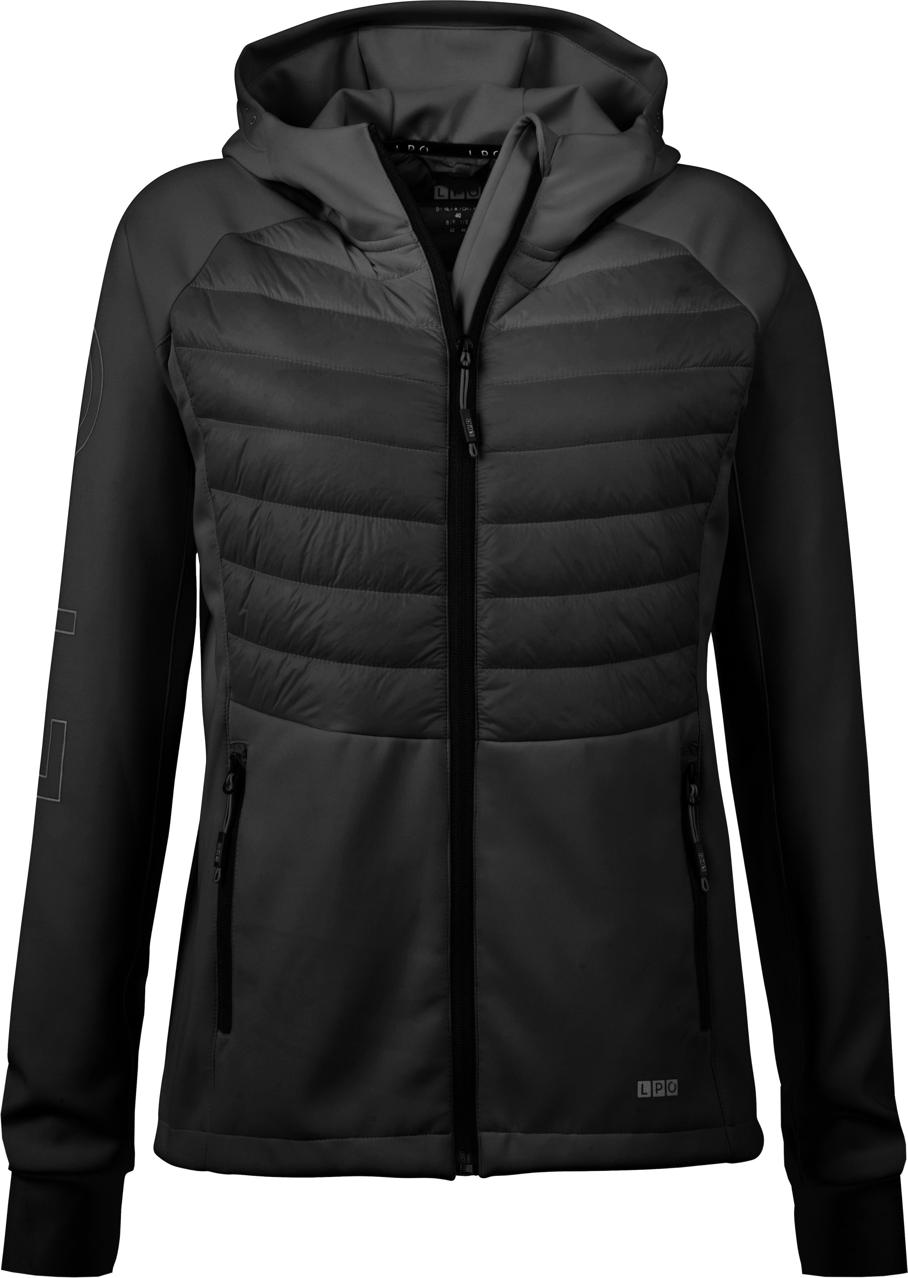 DEPROC Active Gebreid fleecejack ELMCOURT V WOMEN