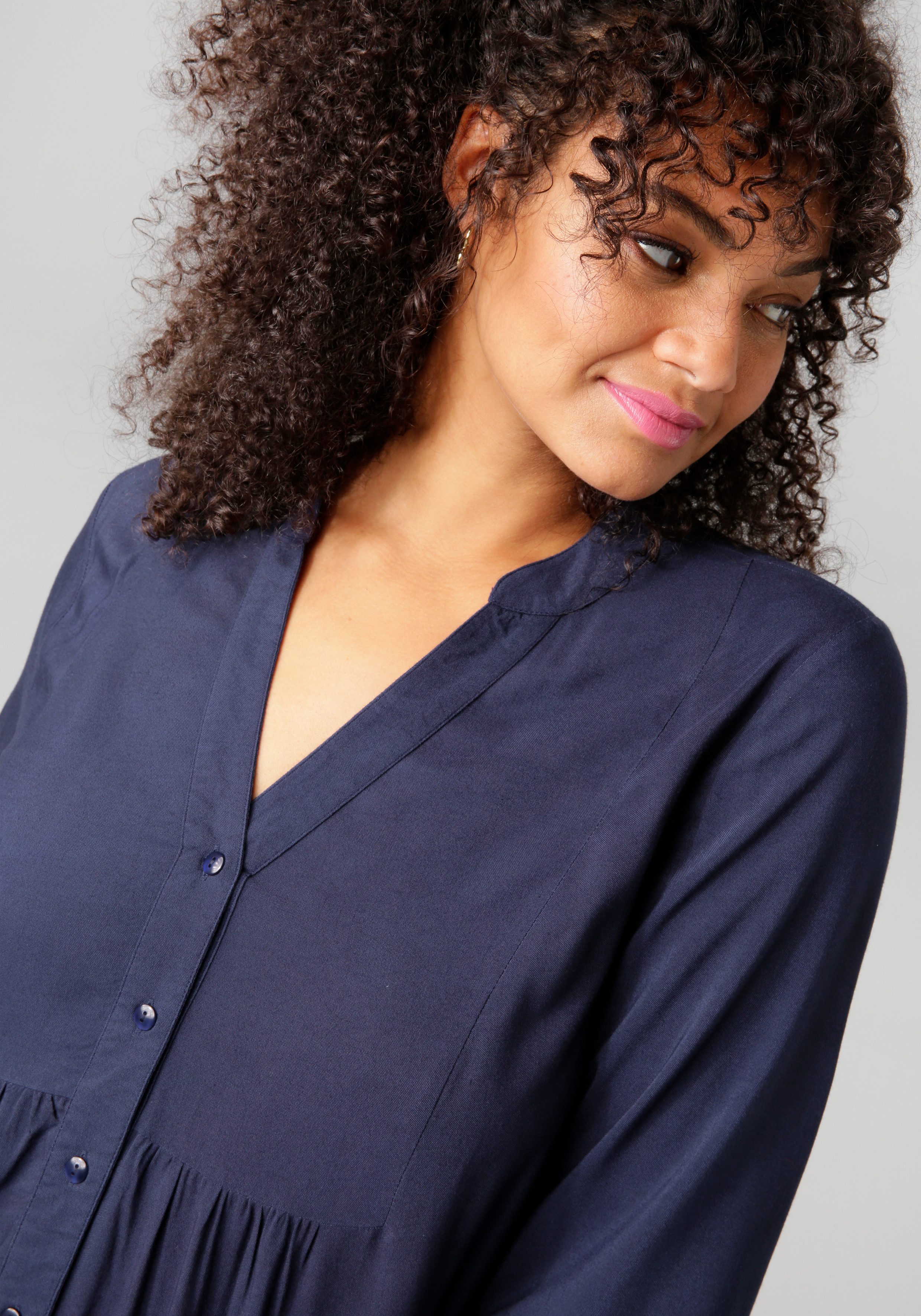 Aniston PLUS Midi-jurk In trendy kleuren - NIEUWE COLLECTIE