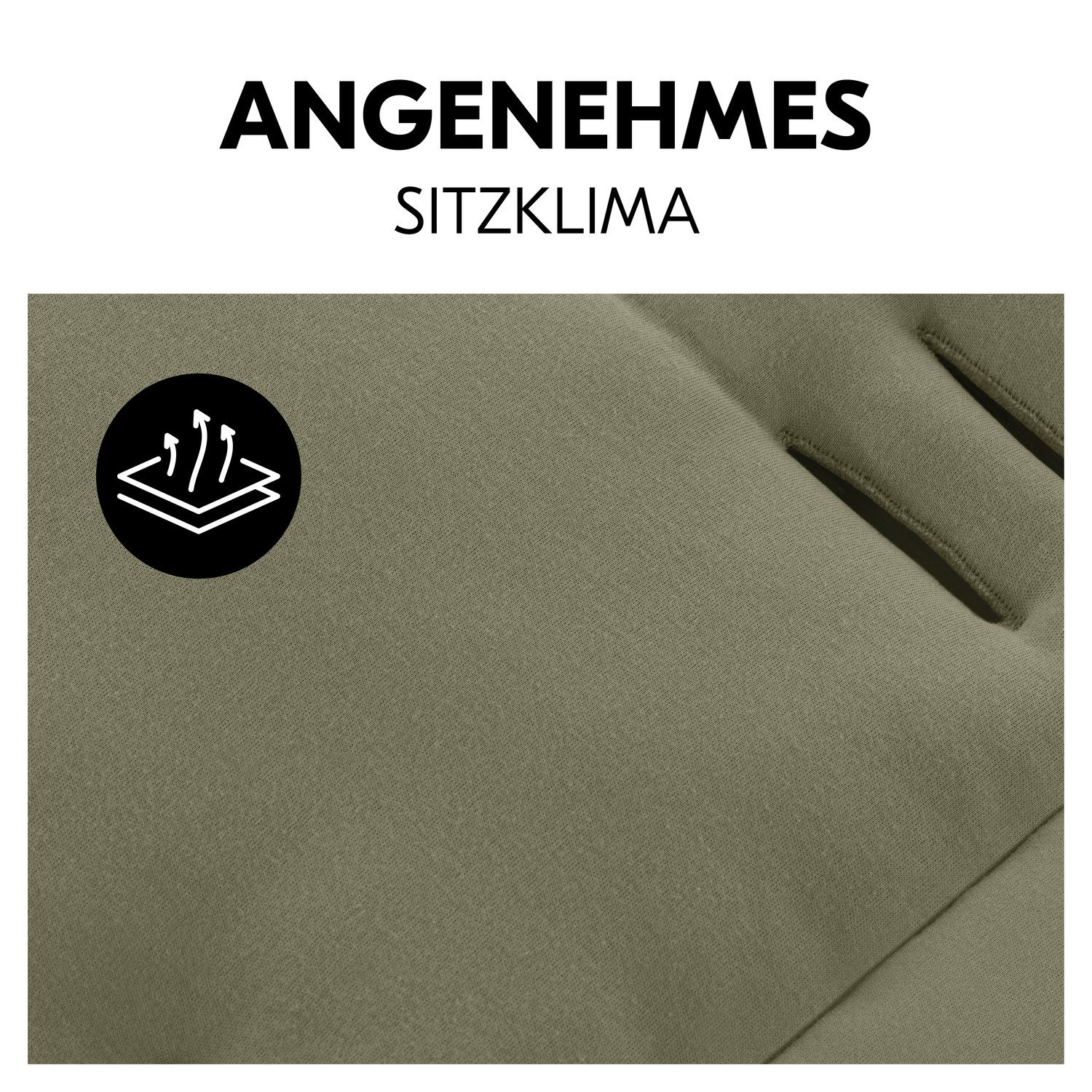 Hauck Zitkussen voor kinderwagens Seat Liner, olive