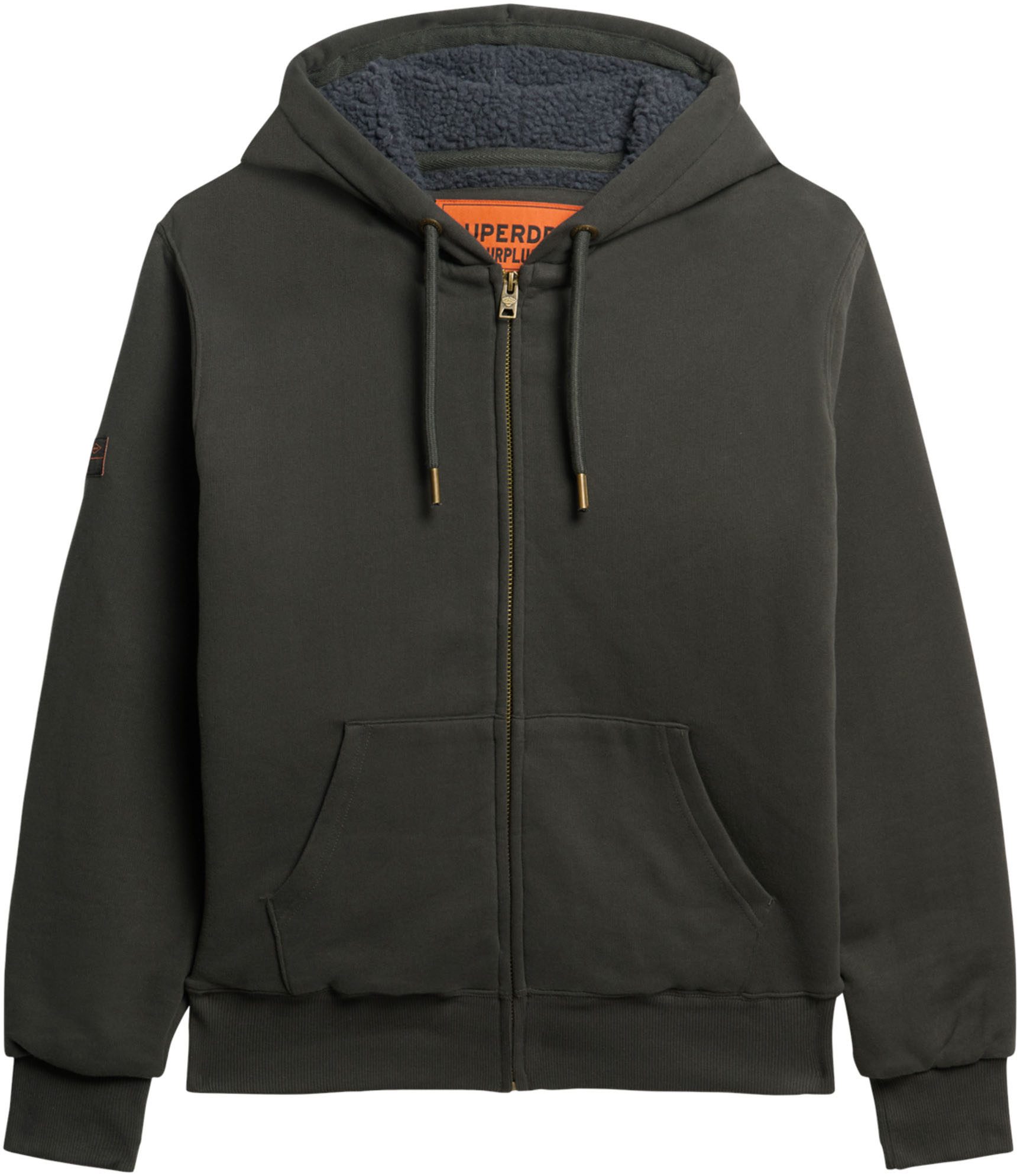 Superdry Capuchonsweatvest Borg Lined Ziphood