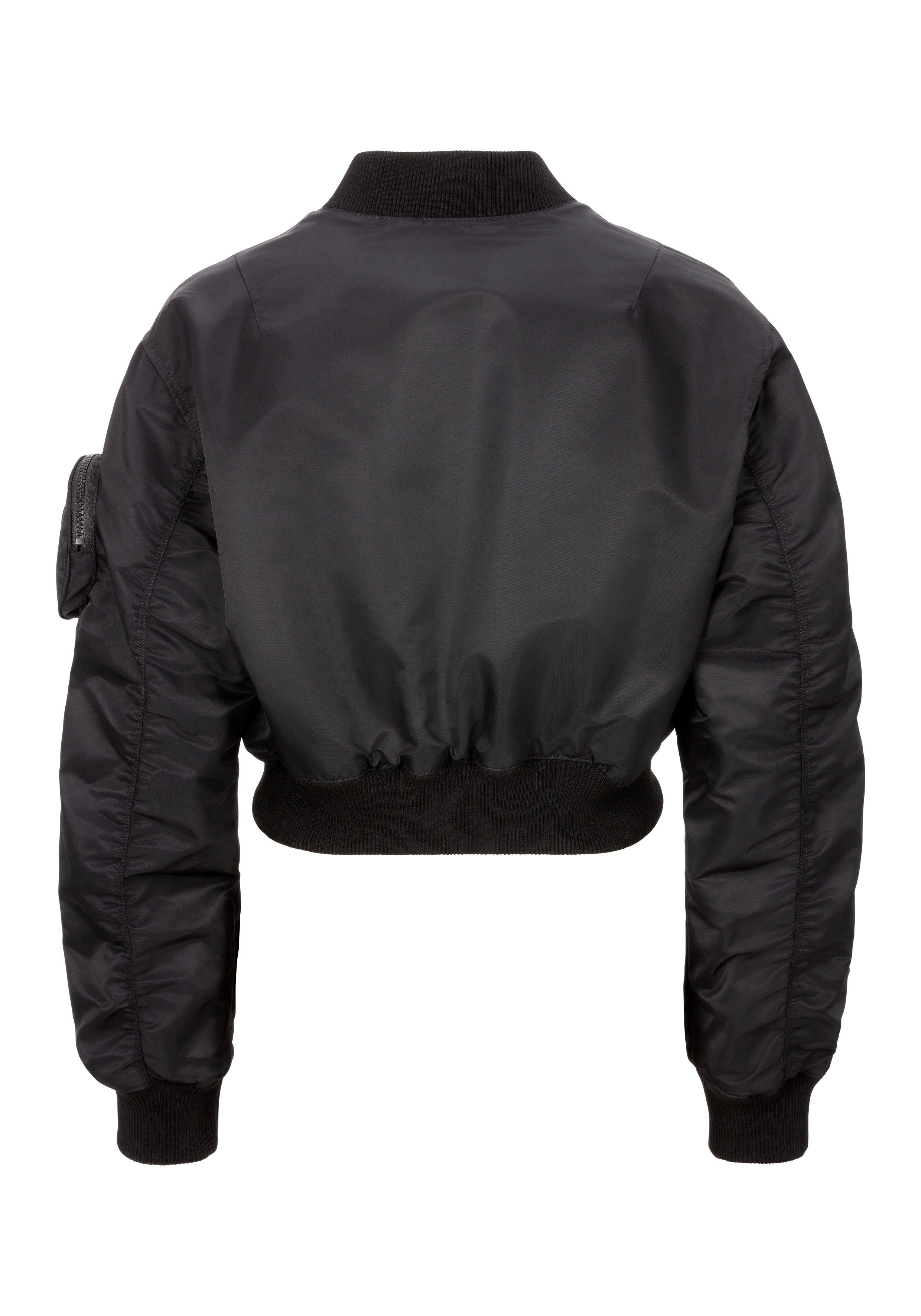 HUGO Blue Outdoorjack Foraia-1_B met opgestikte mouwzak, bomberjack iconic streetstyle
