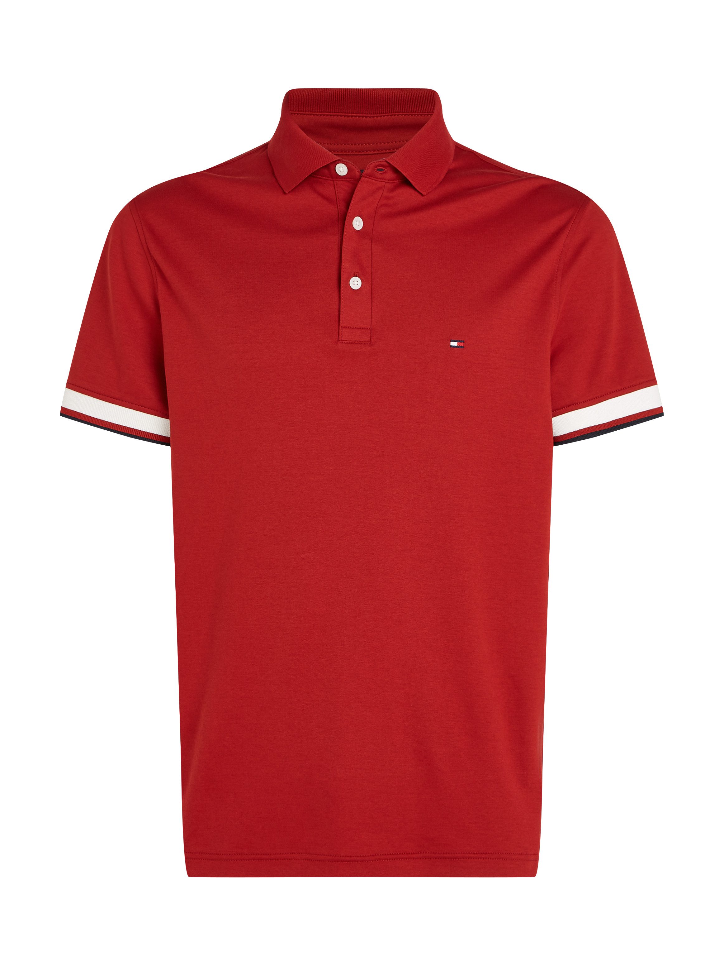 Tommy Hilfiger Poloshirt INTERLOCK SLEEVE DETAIL REG POLO