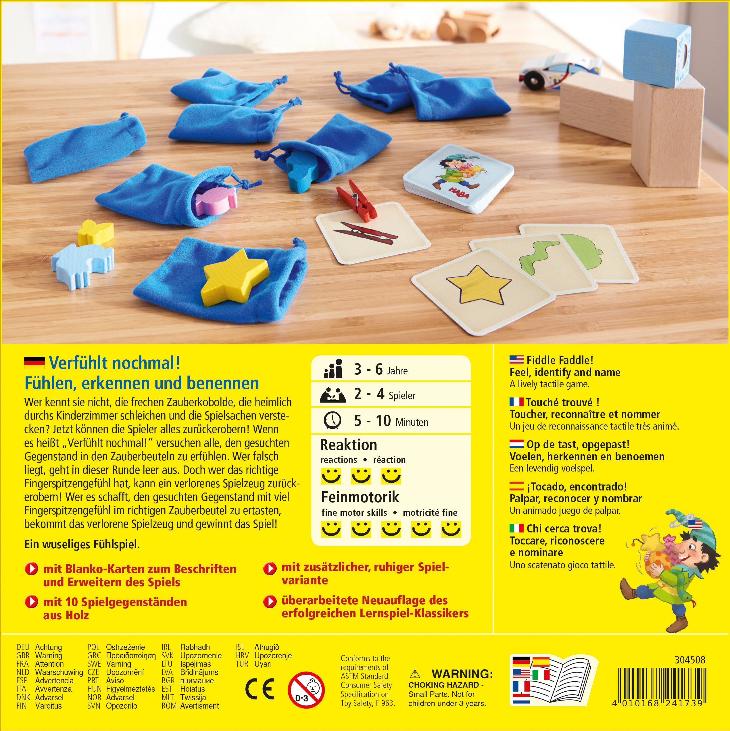Haba Spel Op De Tast, Opgepast!