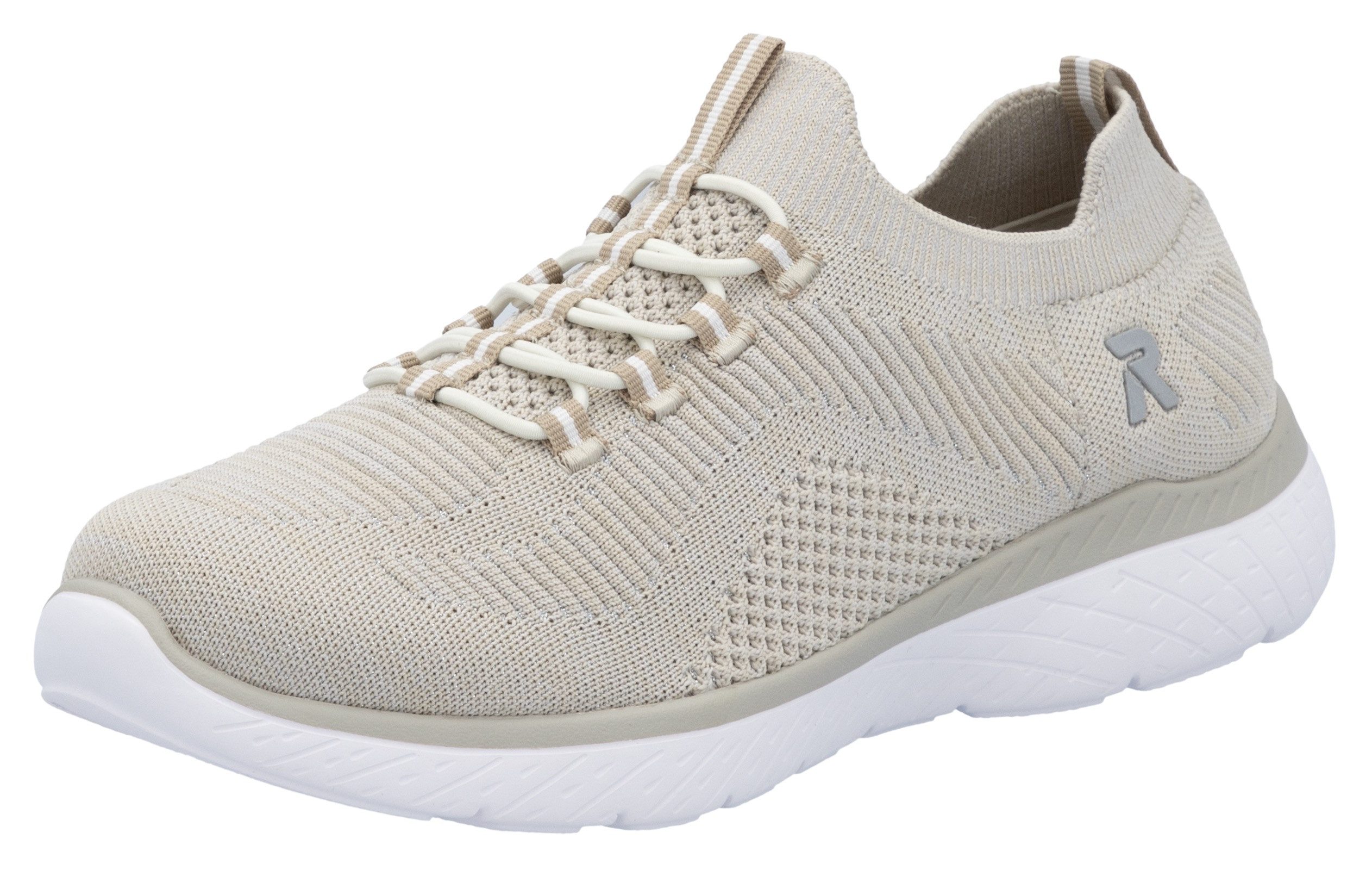 RIEKER Sport Slip-on sneakers , slipper, vrijetijdsschoen, instapschoen met elastische instap