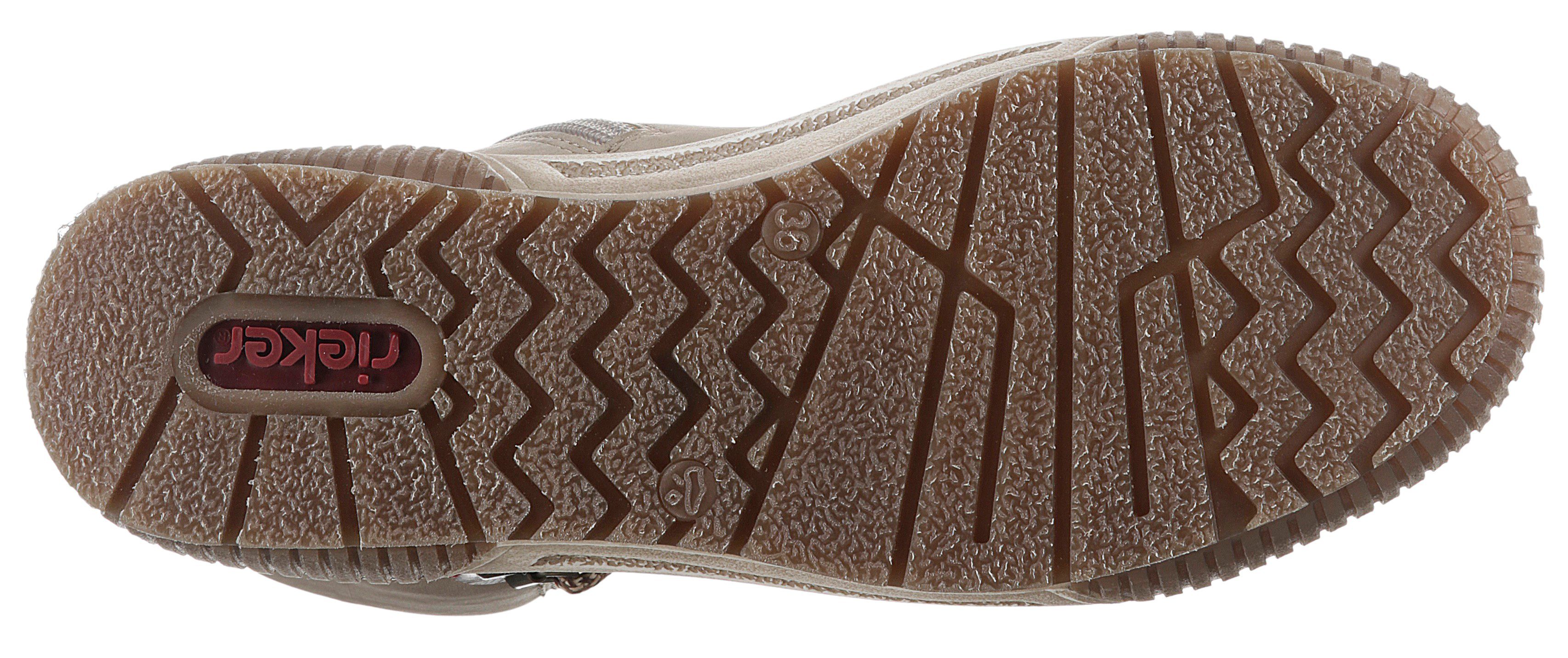 Rieker Hoge veterschoenen met uitneembare softfoam-binnenzool