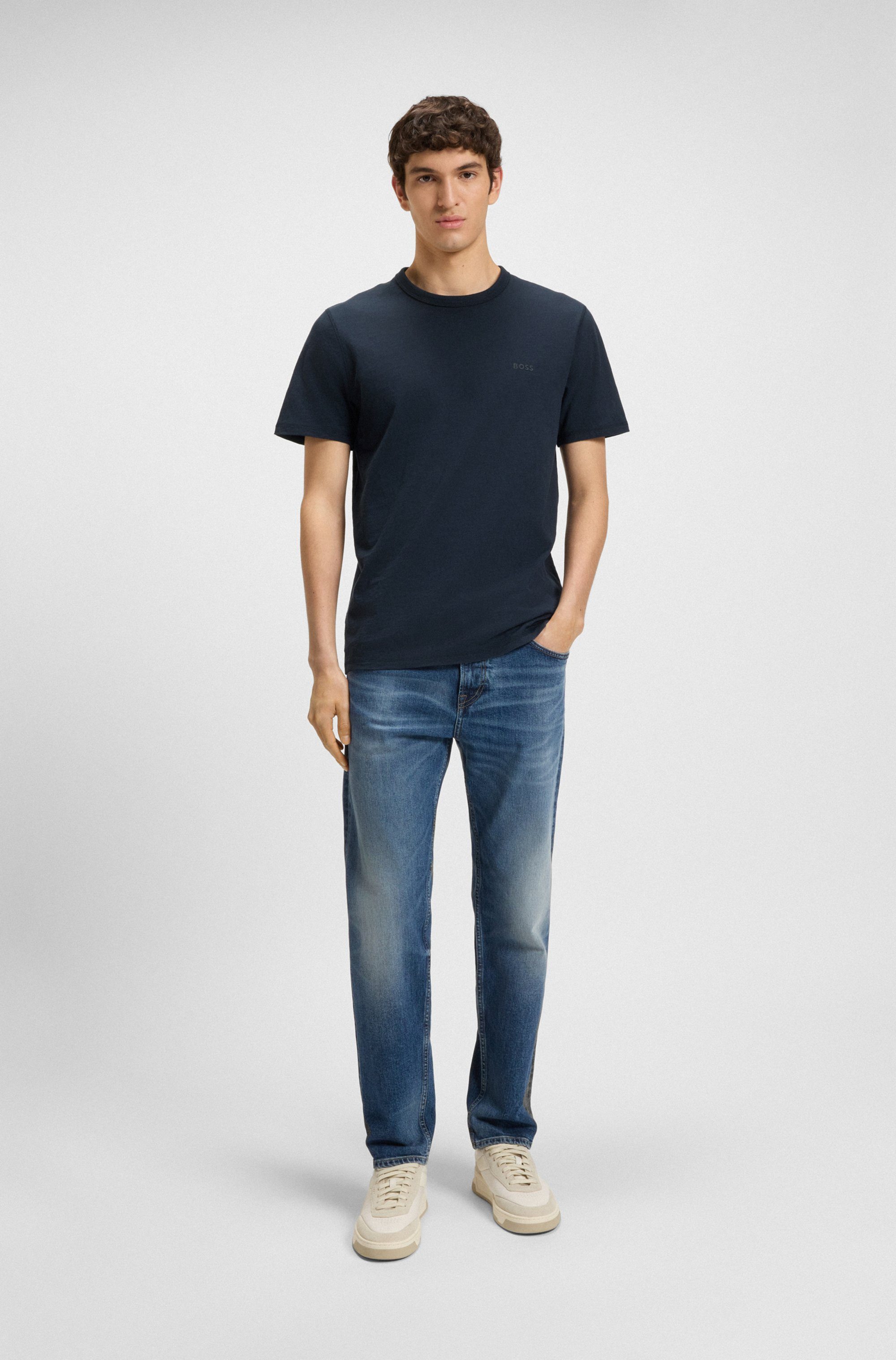 Boss Orange T-shirt Tegood met een ronde hals