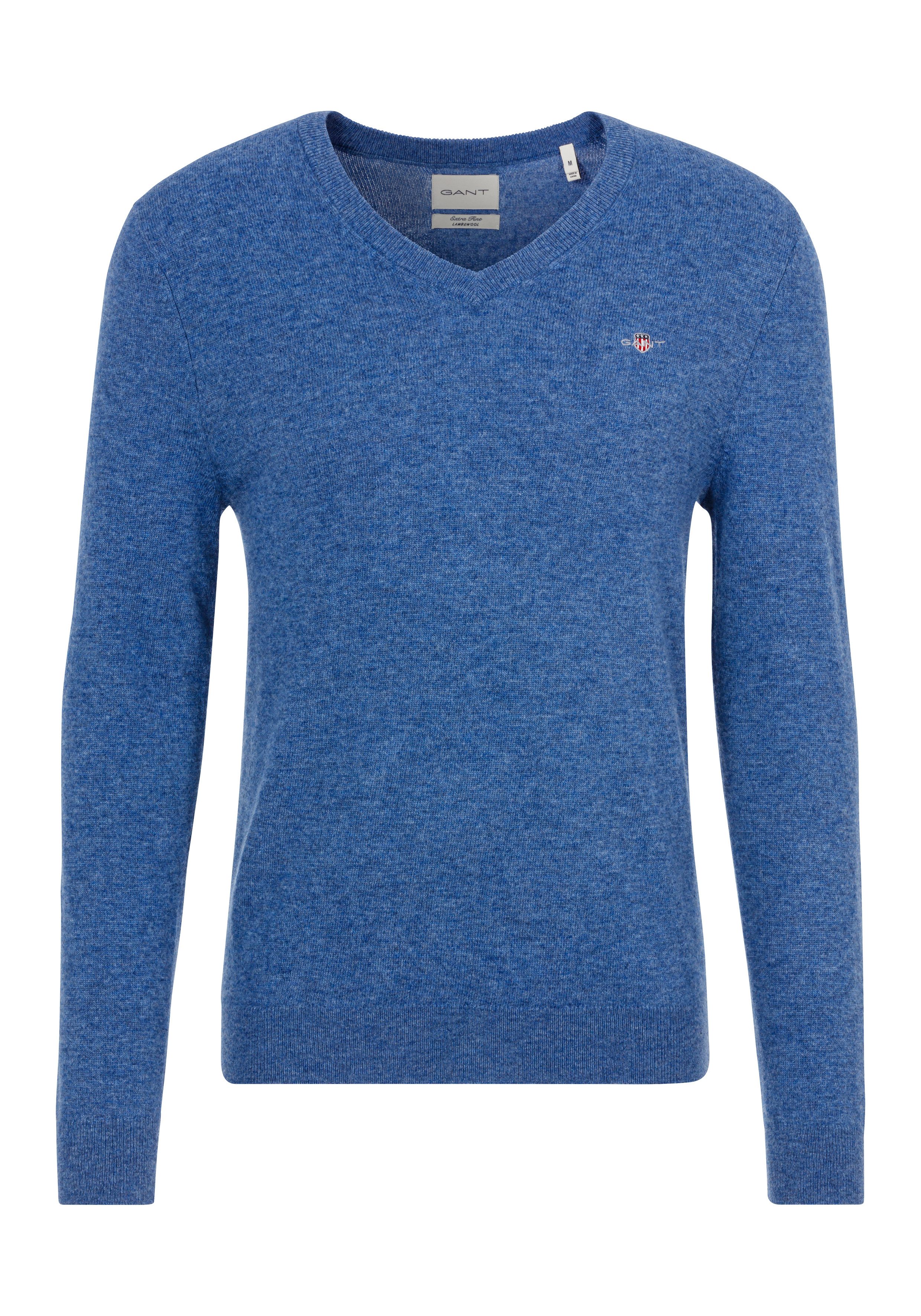 Gant Trui met V-hals Extrafine Lambswool V-Neck