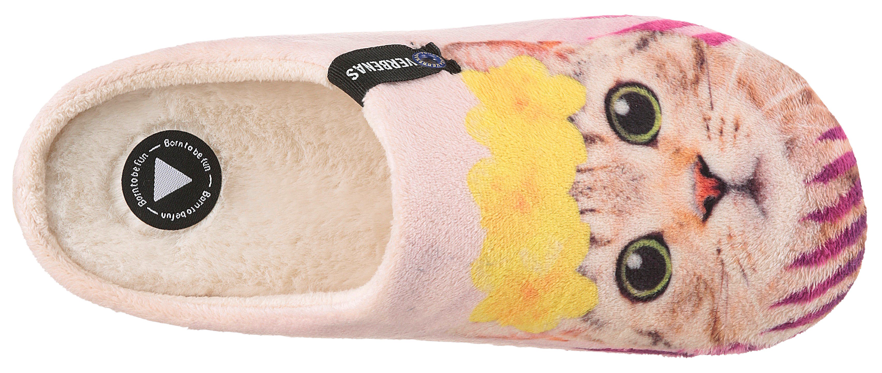 VERBENAS Pantoffels York Animal Pelo