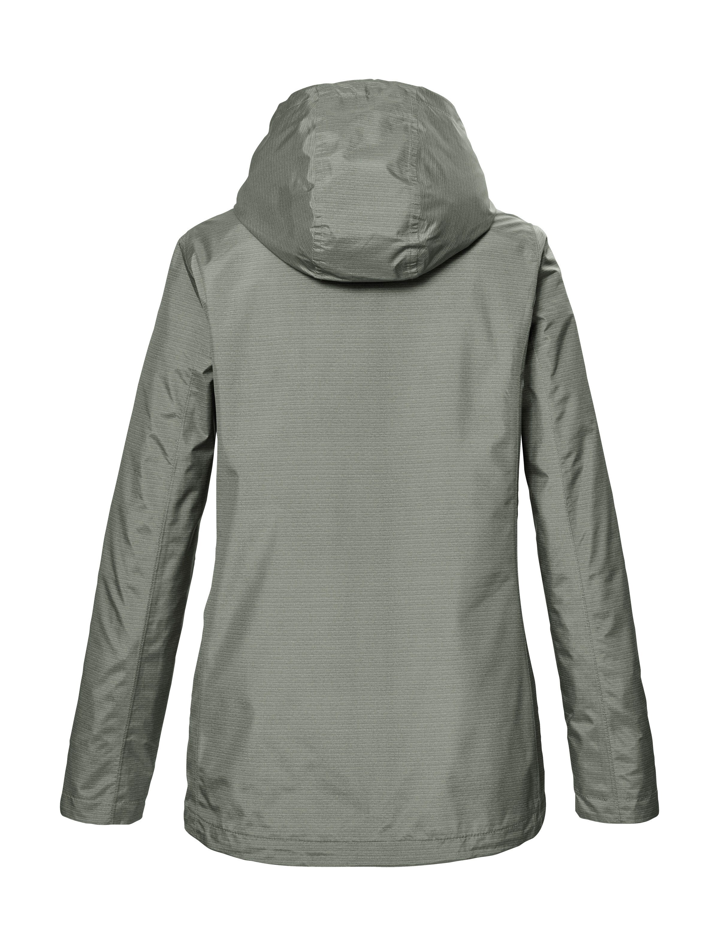 Killtec Outdoorjack KOS 108 WMN JCKT Lichte, water- en winddichte damesjas, PFAS-vrij geïmpregneerd