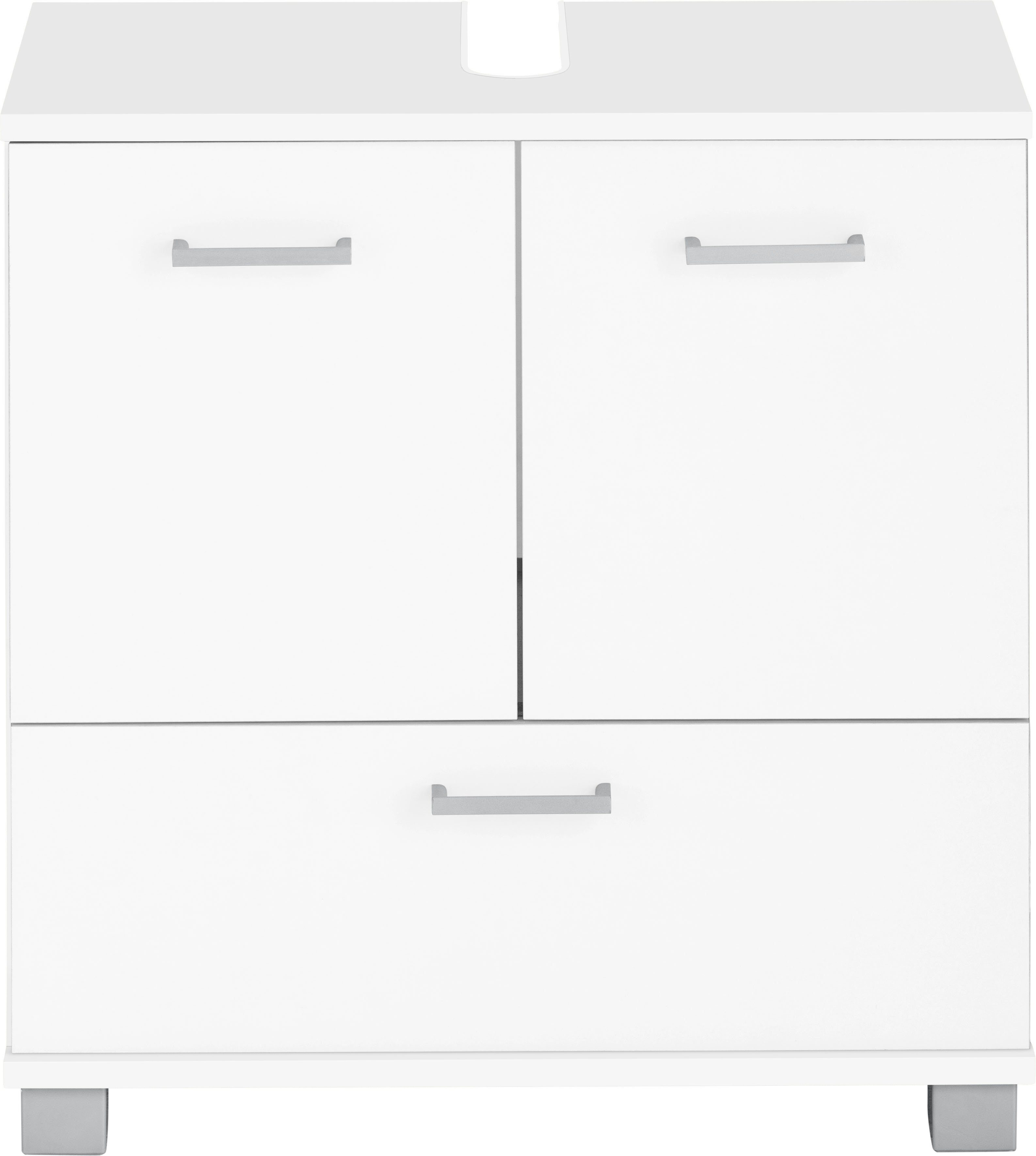 Schildmeyer Wastafelonderkast Mobes, Made in Germany Breedte 60 cm, badkamerkast wastafelonderkast onderkast