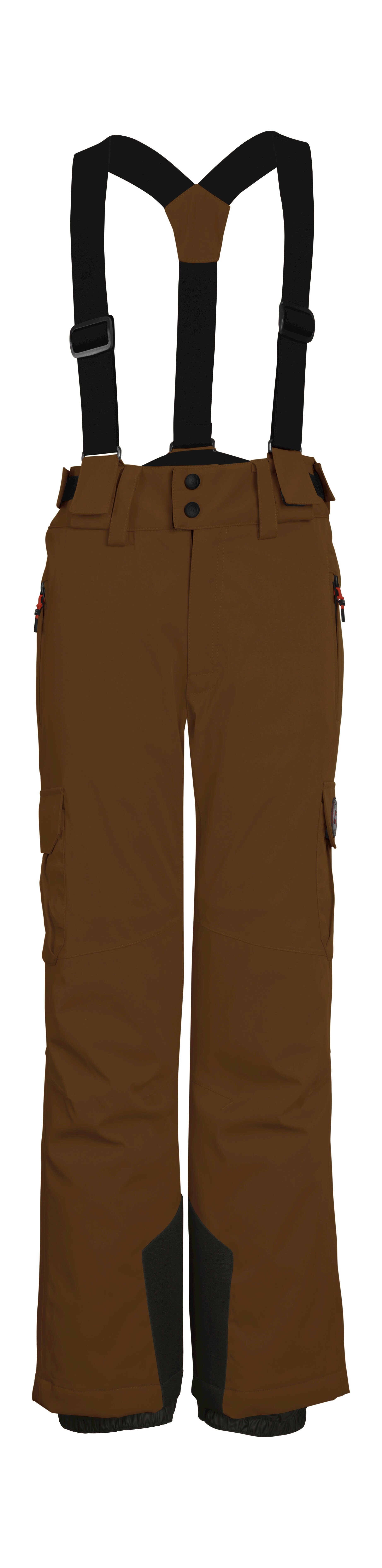 Killtec Skibroek KSW 128 BYS SKI PNTS jongens sweatbroeken maat 176 bruin