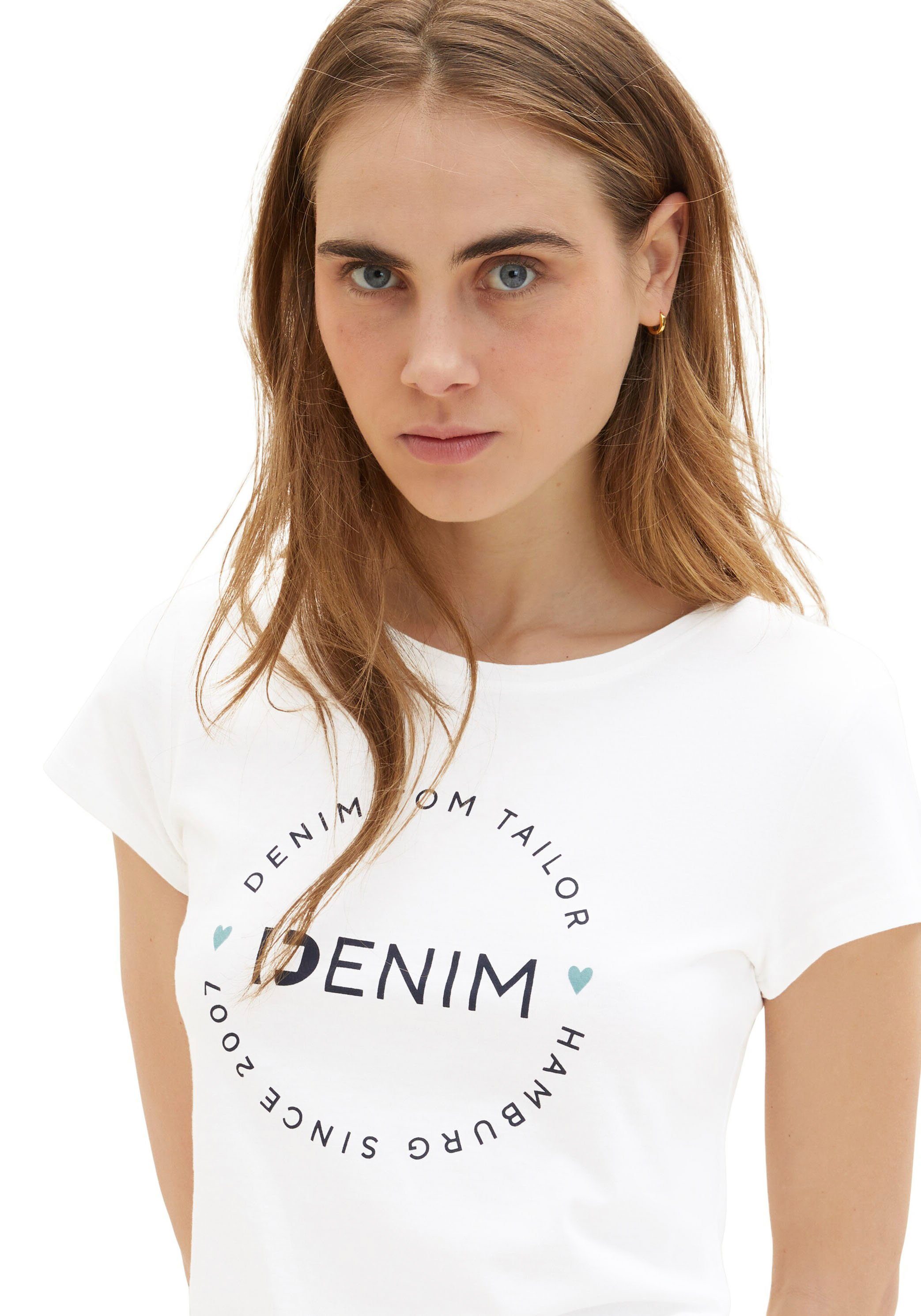 Tom Tailor Denim T-shirt (set, 2-delig, 2 stuks)