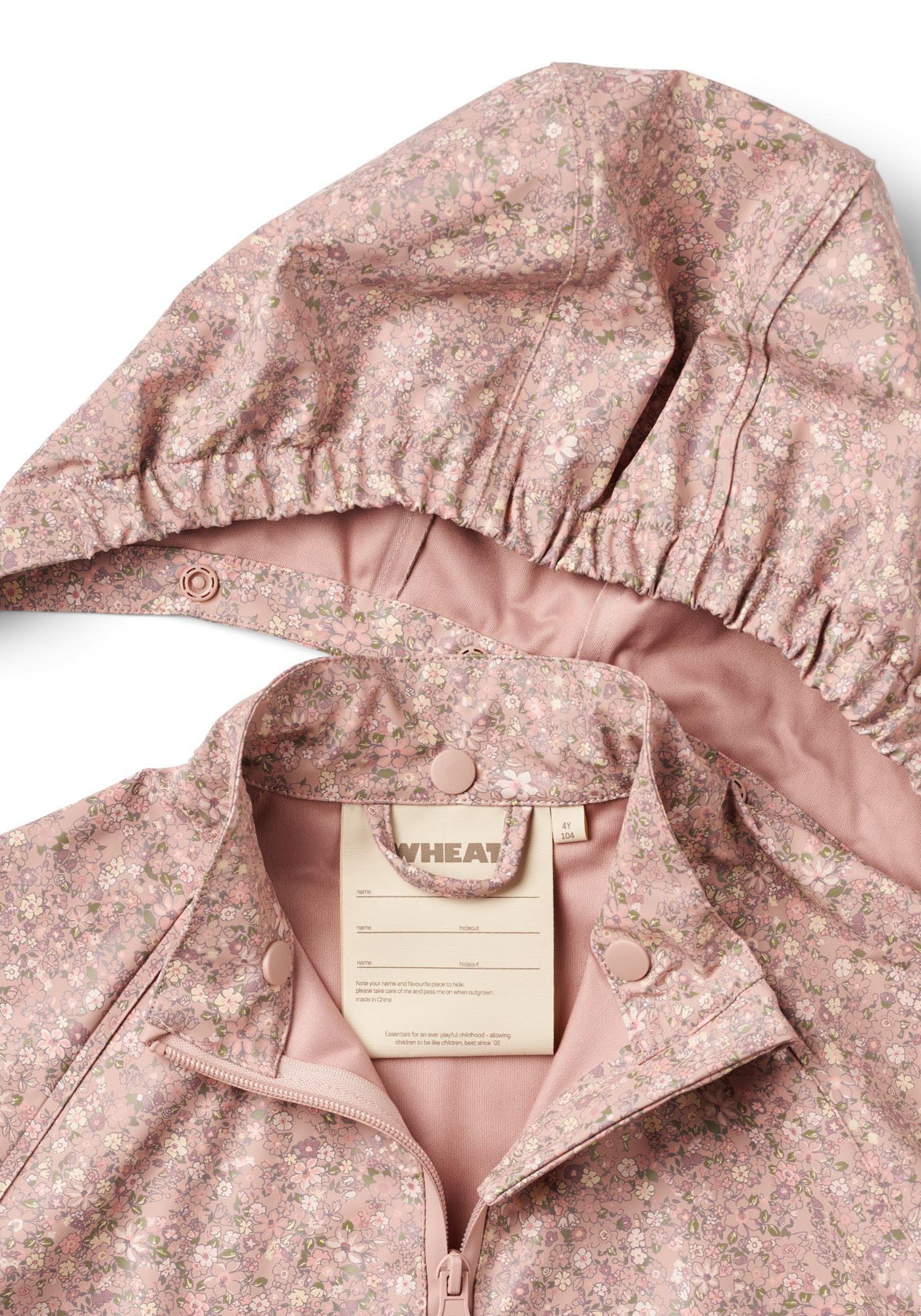 WHEAT Regenjack Rainwear Chardy Jacket waterdicht met gelaste naden