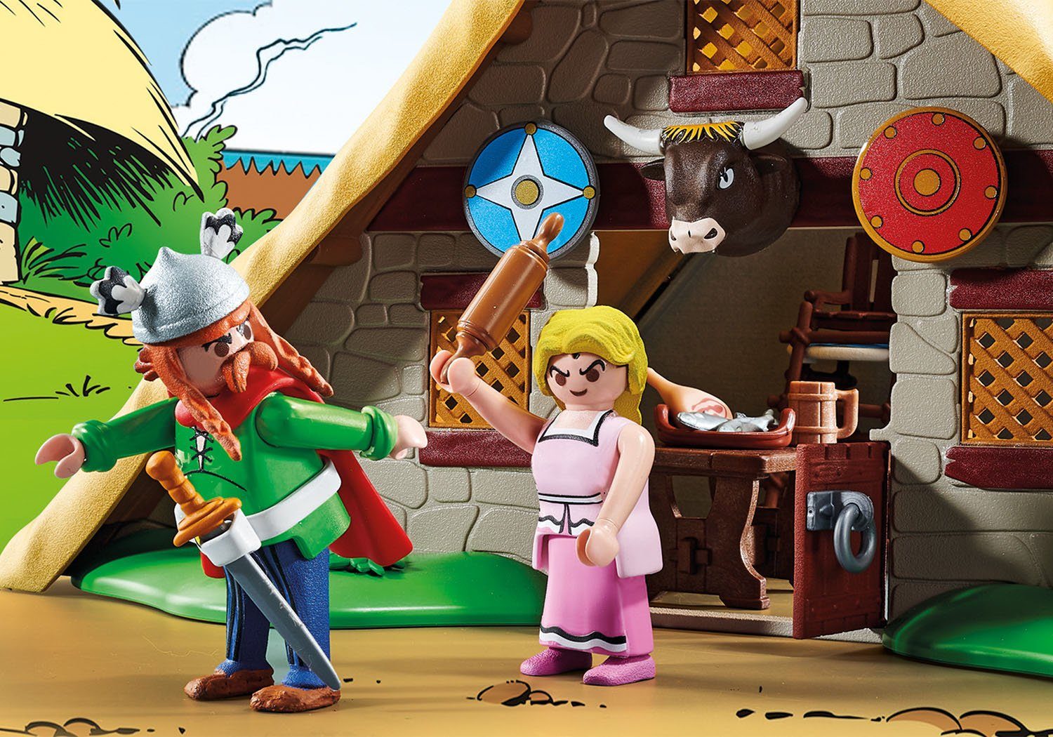 Playmobil® Constructie-speelset Hut van Heroïx (70932), Asterix (110-delig)