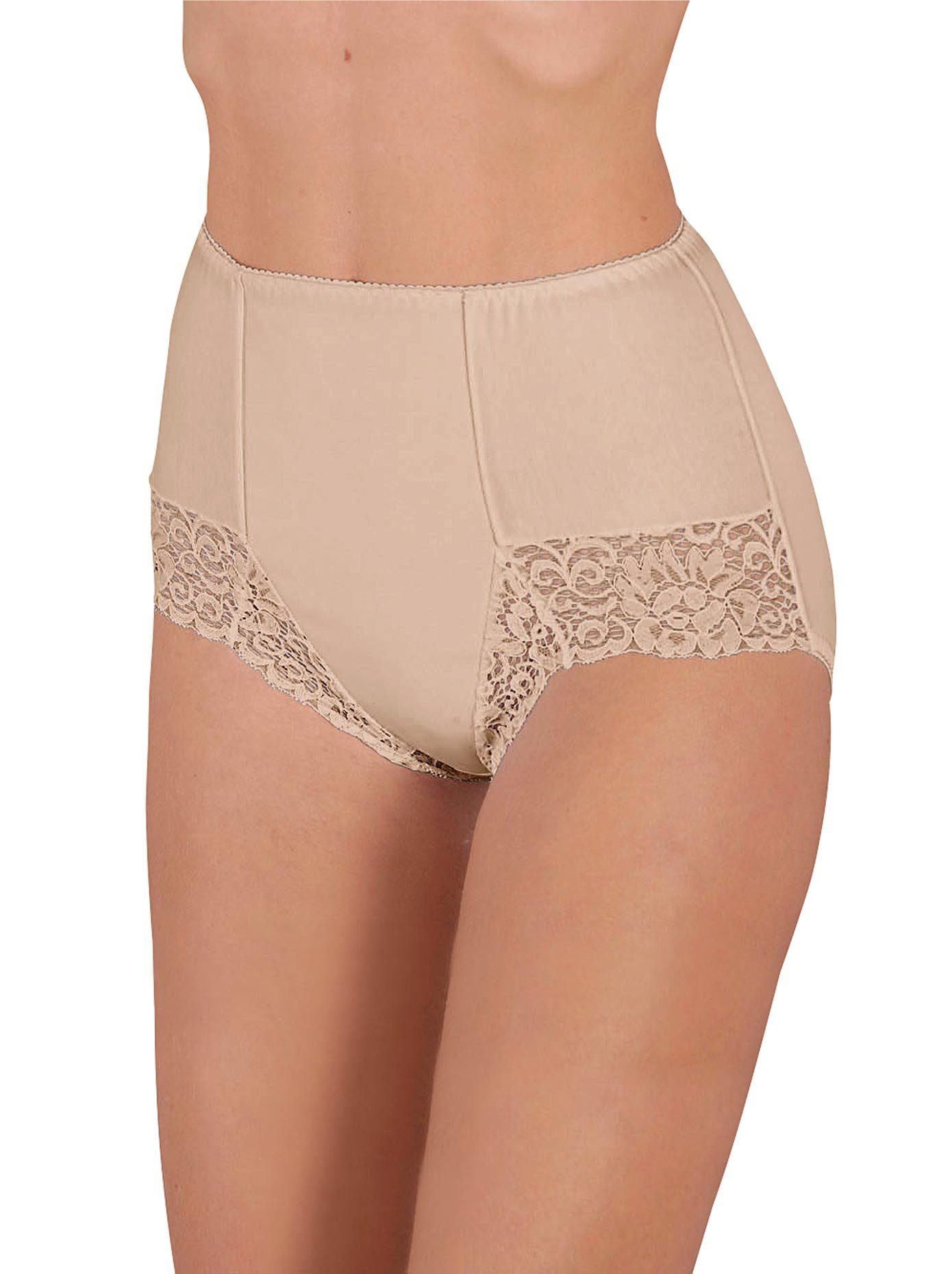 wäschepur Modellerende slip (2 stuks) dames slips maat 36/38 beige