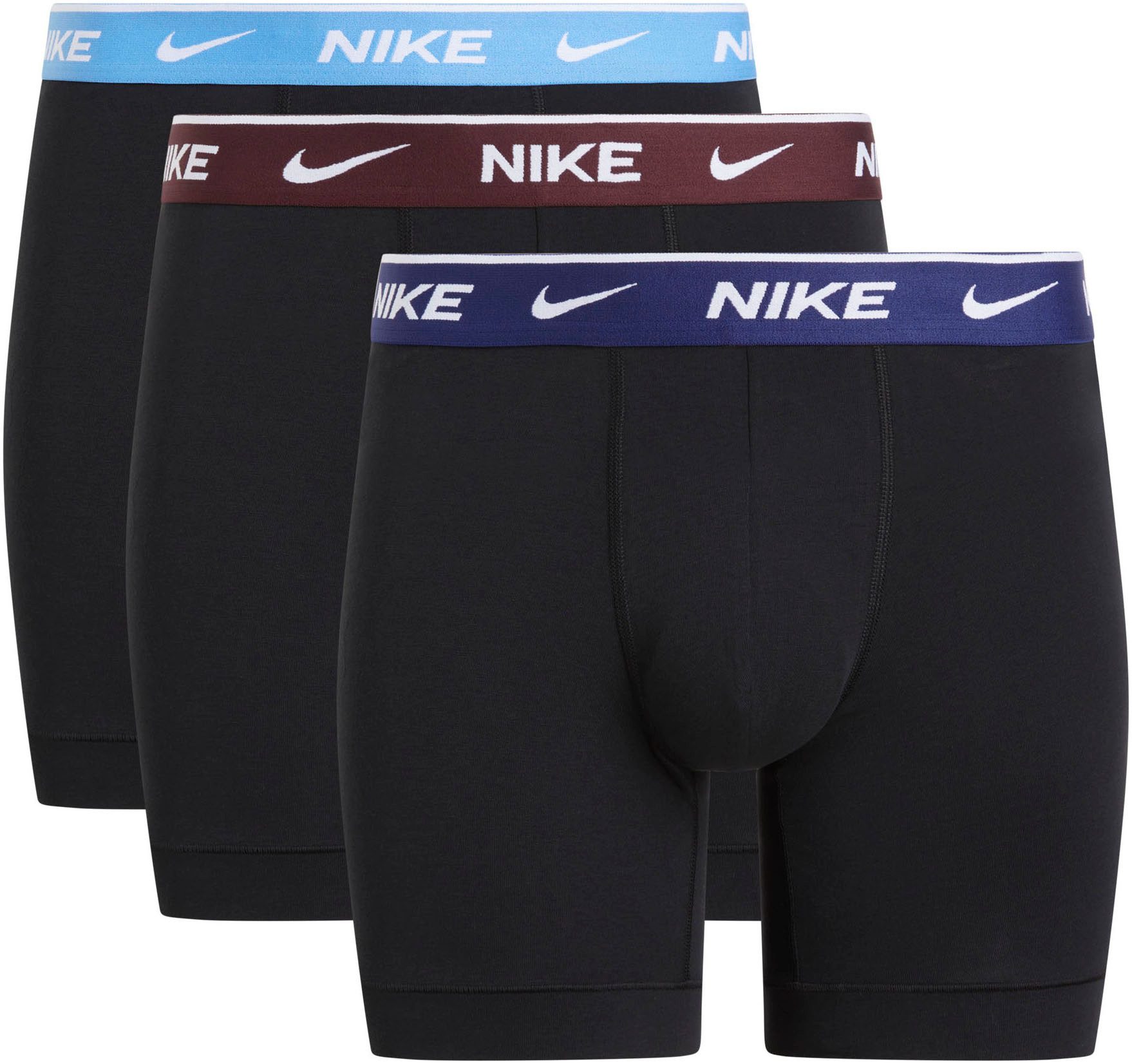 NIKE Underwear Boxershort BOXER BRIEF 3PK met nike logo-elastische band (3 stuks)
