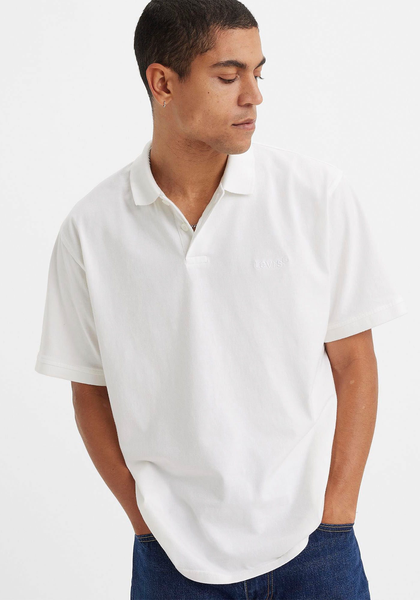 Levi's® Poloshirt met logoborduursel