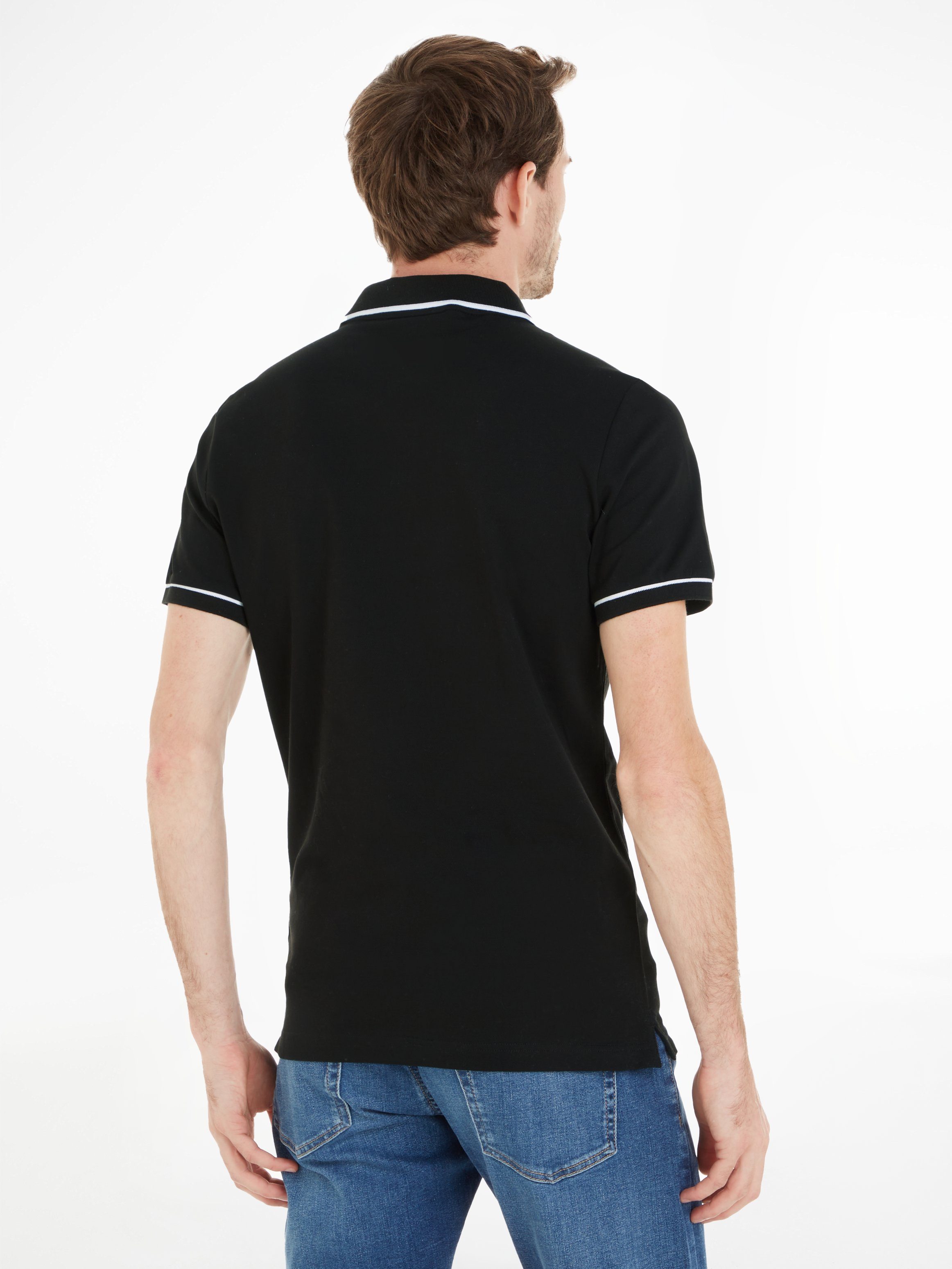 Calvin Klein Poloshirt CK ESSENTIAL TIPPING SLIM POLO