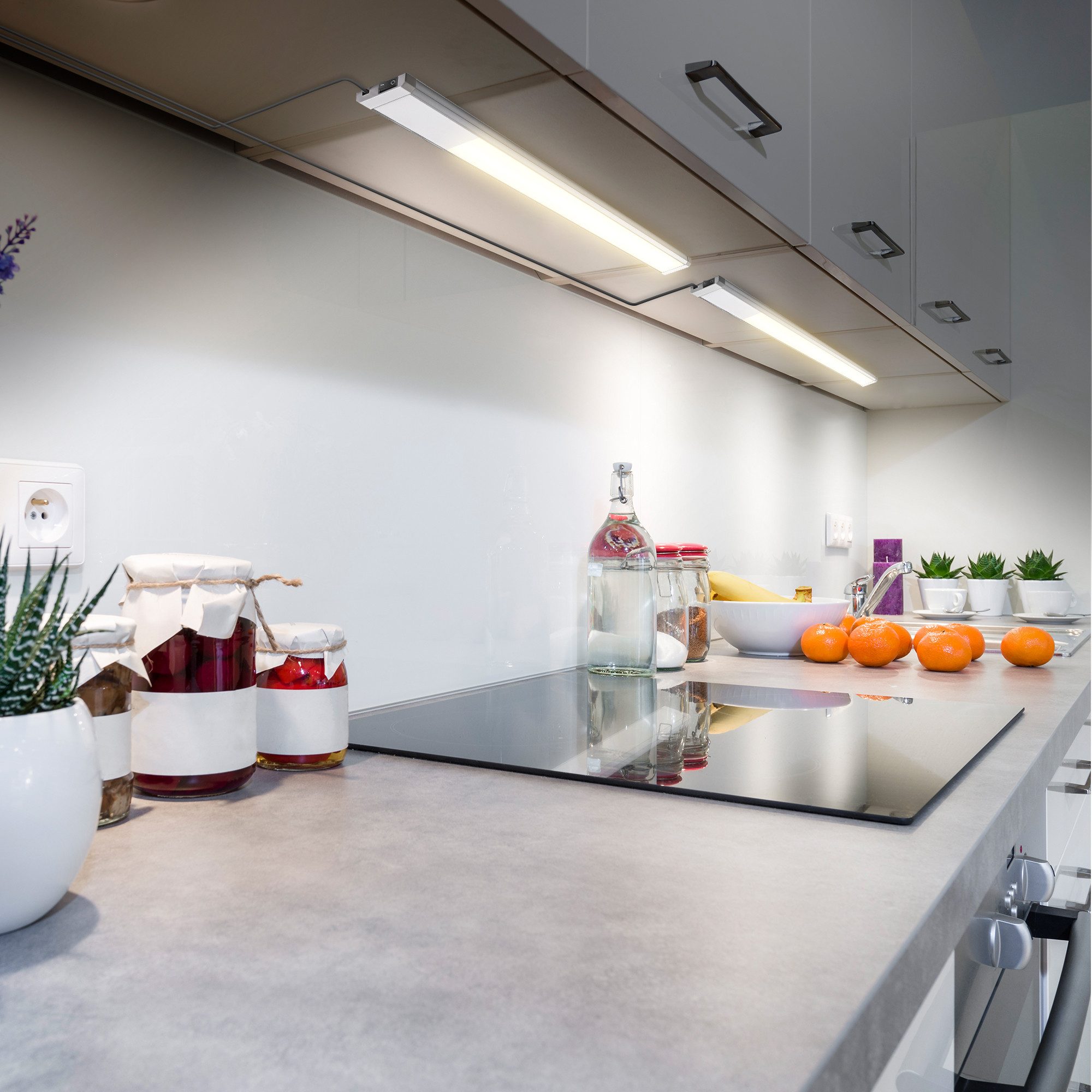 B.K.Licht Led-onderbouwverlichting BKL1468 LED strip met aan/uit-schakelaar