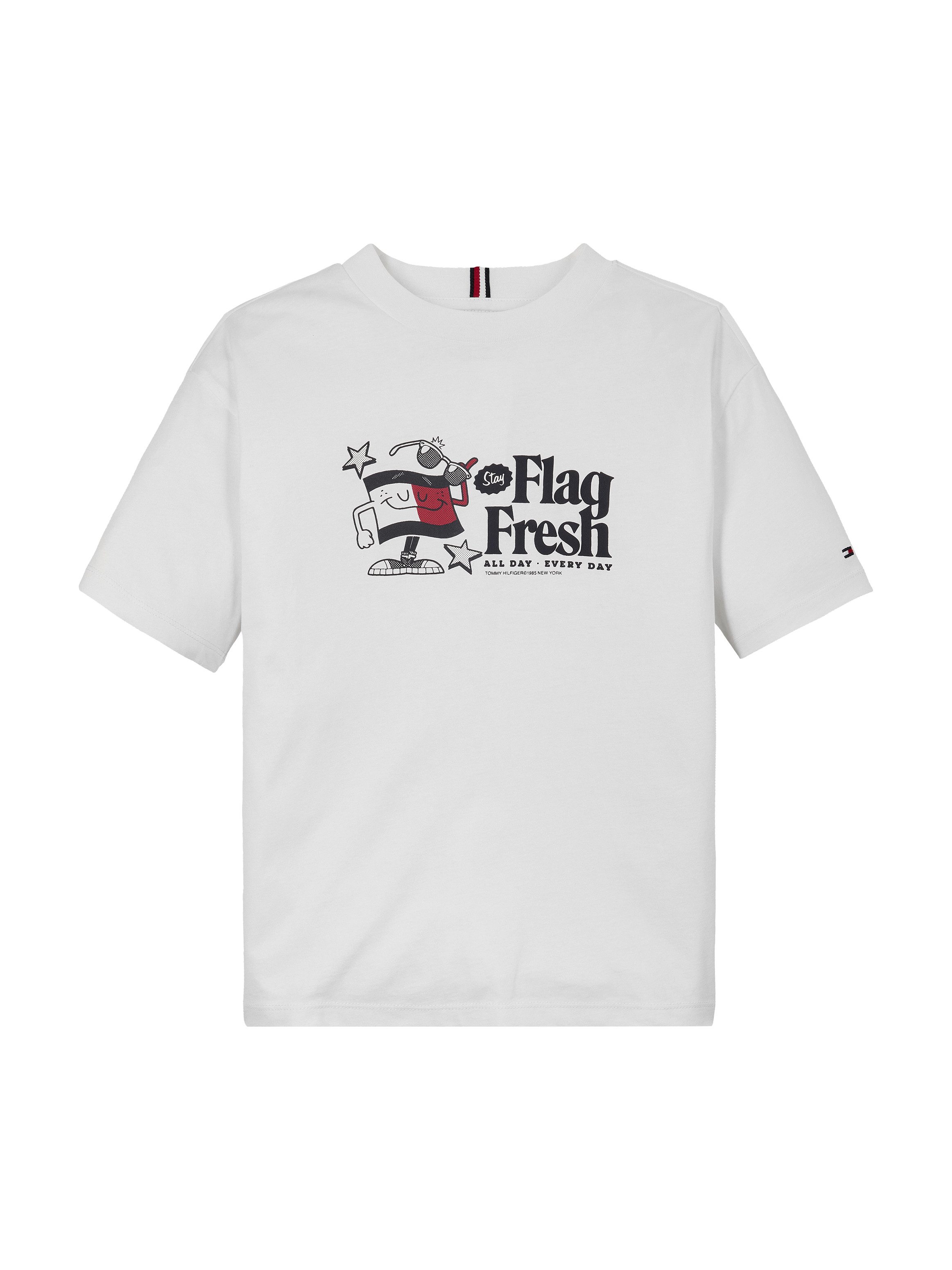 Tommy Hilfiger T-shirt FLAG FUN TEE SS