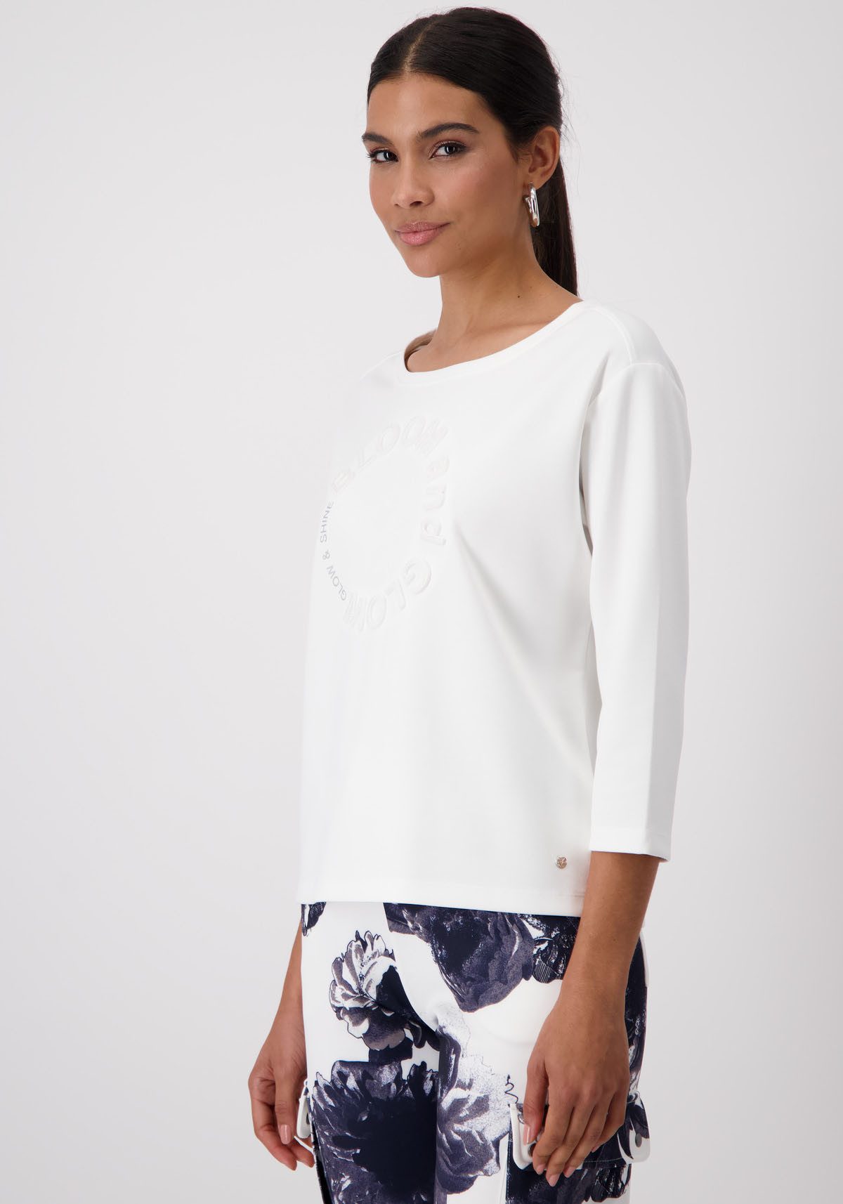 Monari T-shirt Shirt Basic 3D Embleem