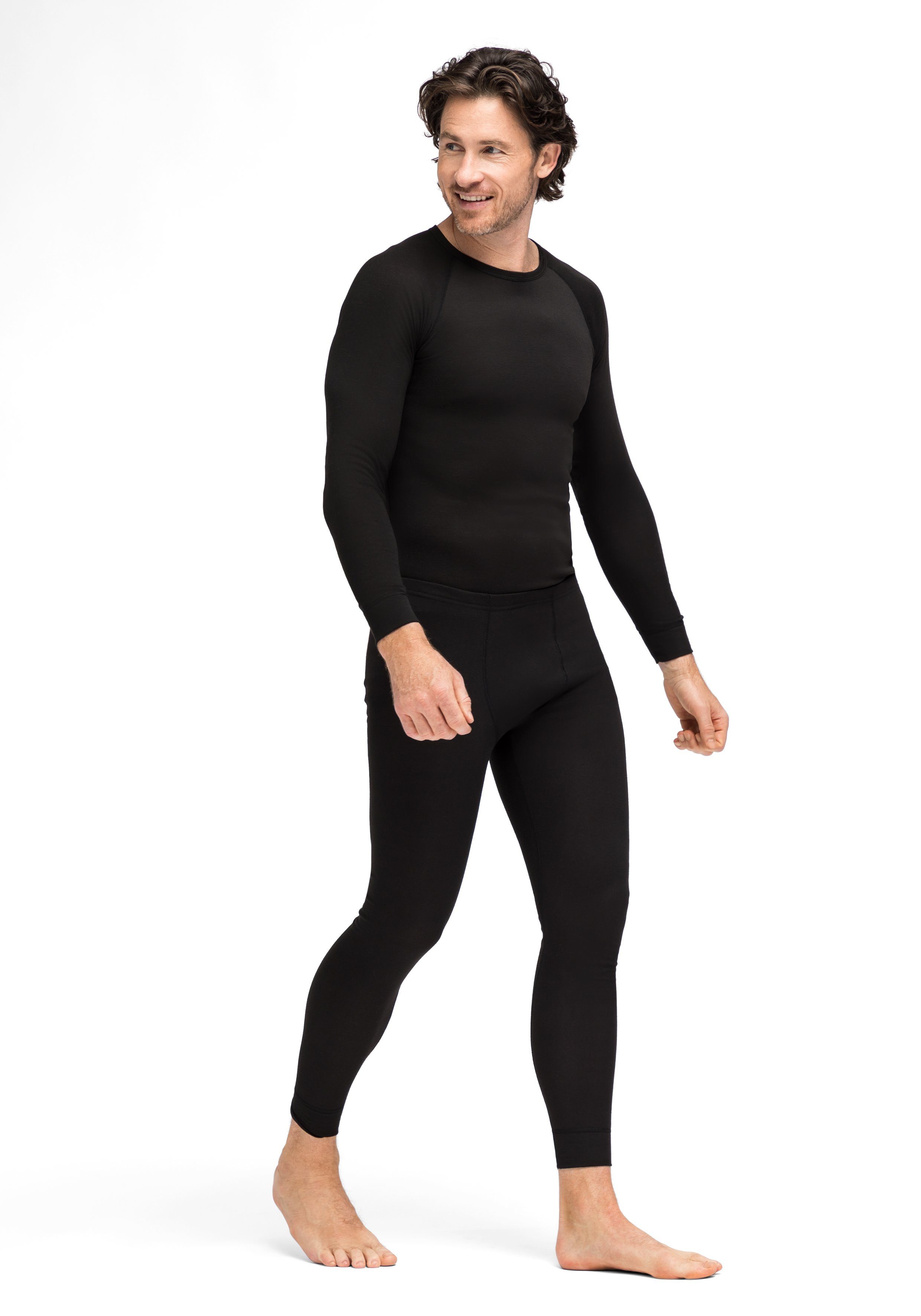Maier Sports Shirt & broek Adrian Heren ski-ondergoedset, functionele onderkleding, lange onderbroek + onderhemd