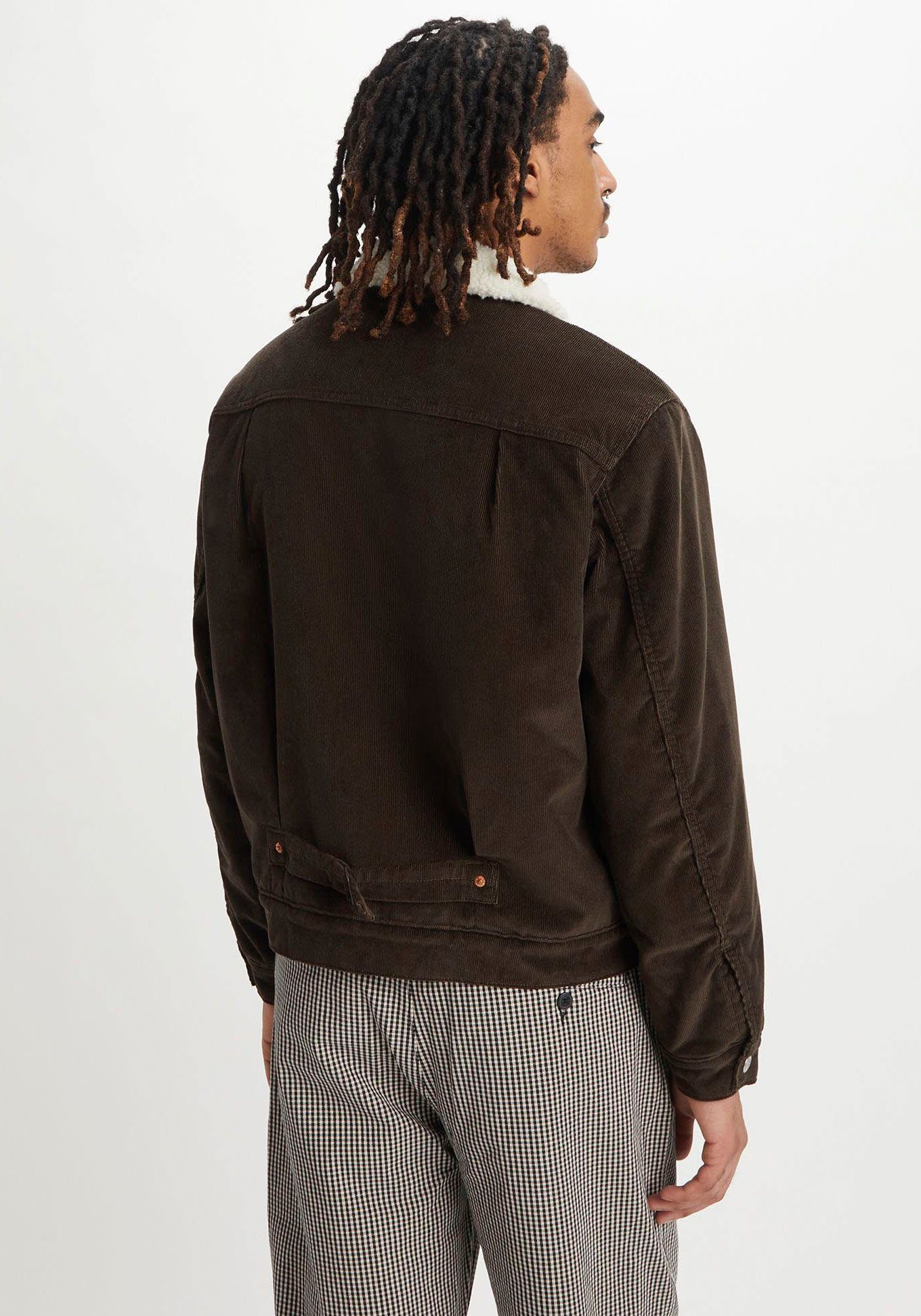 Levi's® Cordjasje SHERPA TRUCKER met warm sherpa-voering