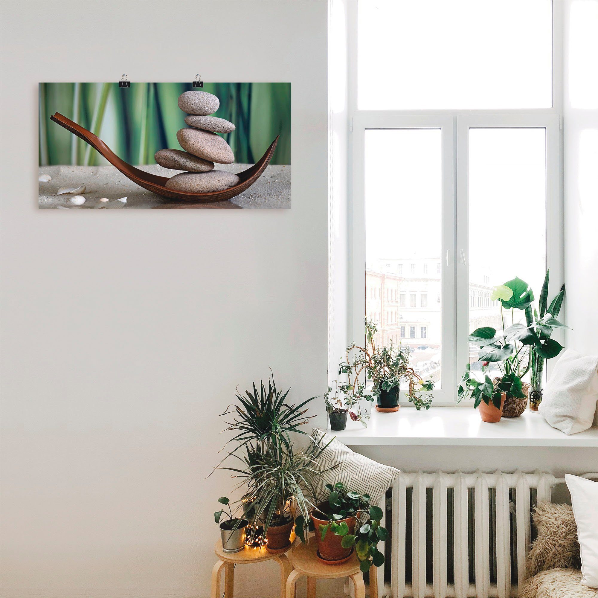 Artland Artprint Evenwicht als artprint op linnen, poster, muursticker in verschillende maten