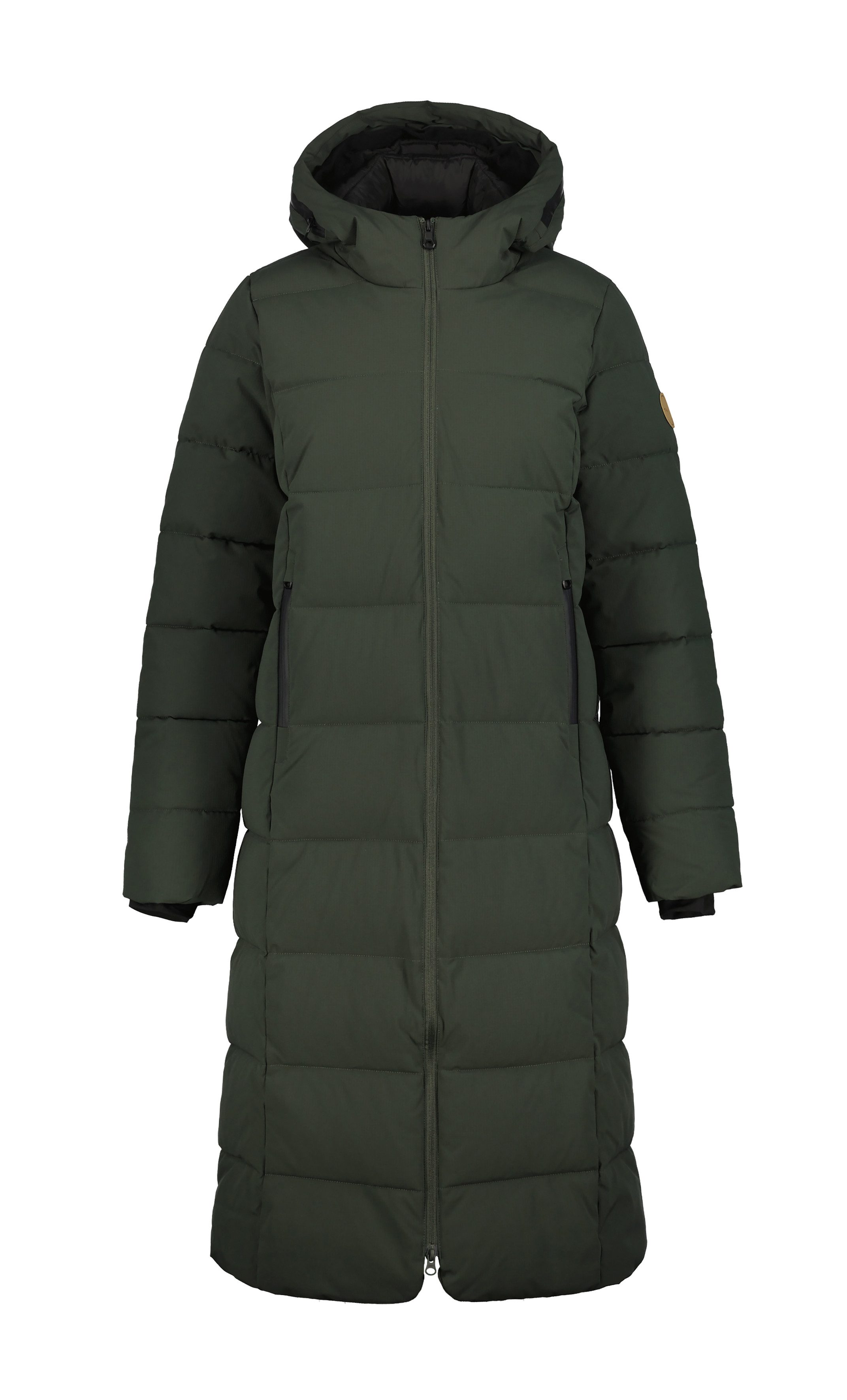 Icepeak Functionele jas BRILON met merkleerpatch op de bovenarm (1-delig) meisjes winterjassen maat 48 zwart