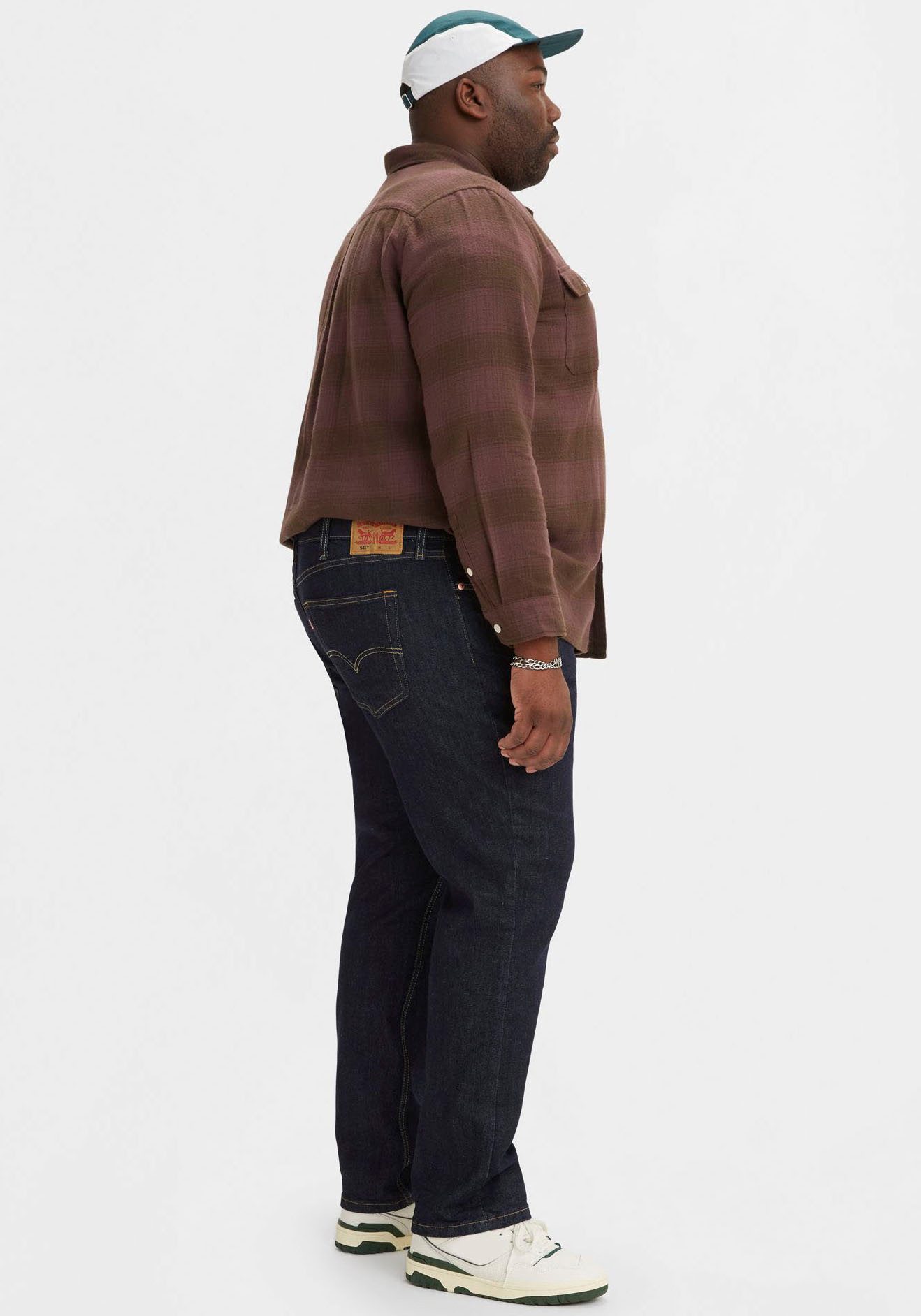 Levi's® Plus Regular fit jeans 541 TAPERED in five-pocketsstijl