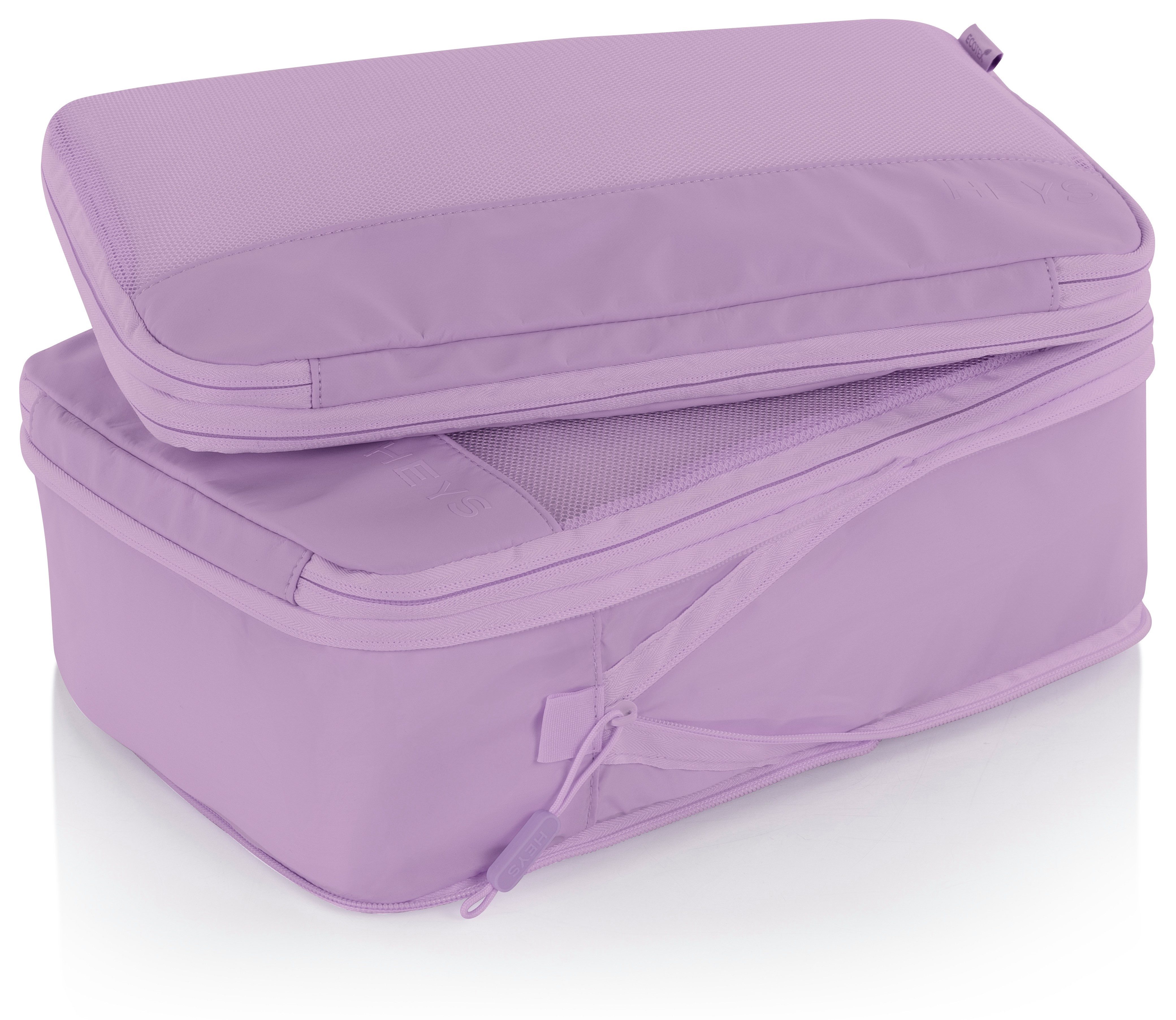 Heys Kofferorganizer Ecotex Compression Packing Cube incompressible packing cubes, packing bags, organizer for suitcase (set, 4-delig)