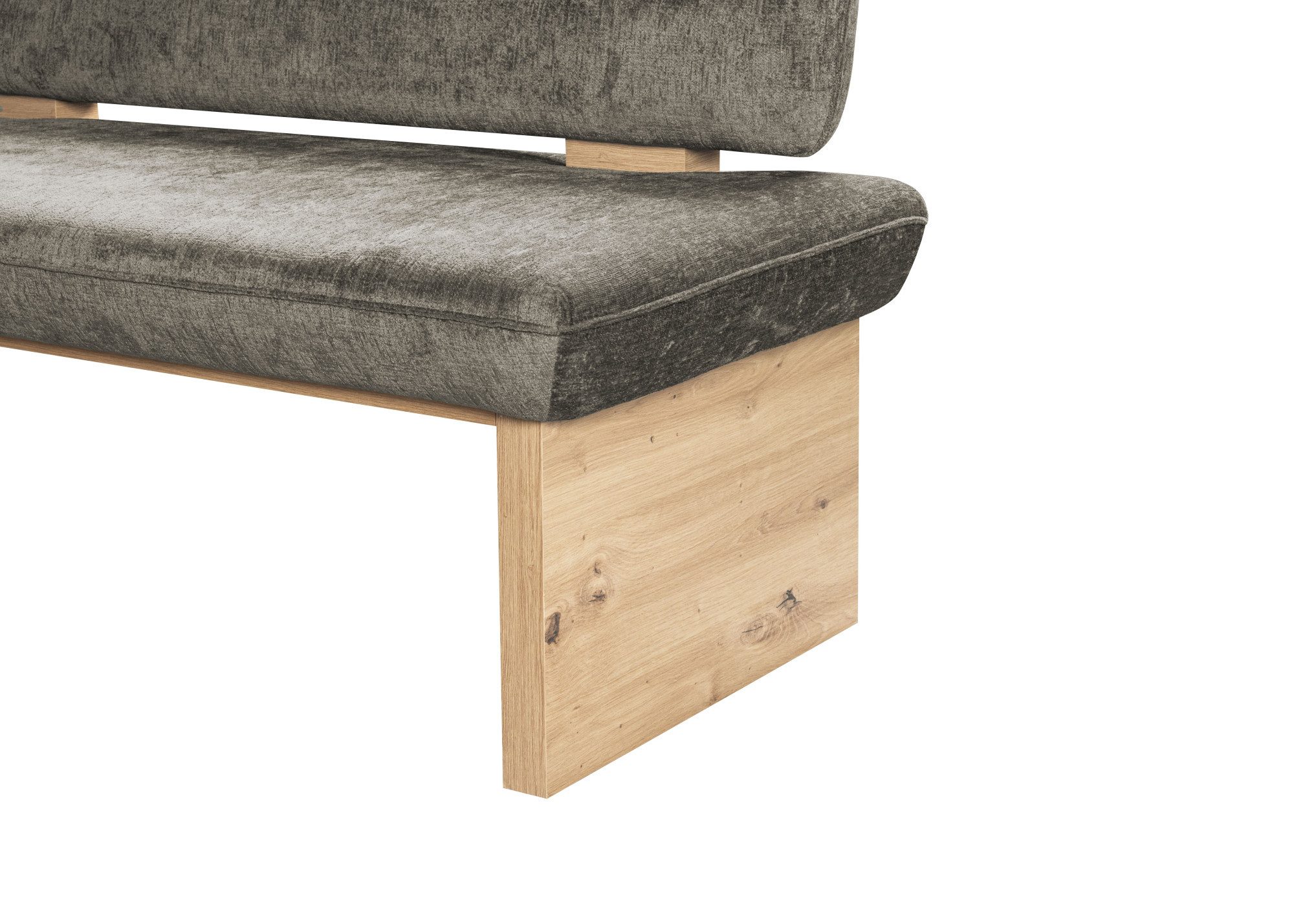 Home affaire Eethoek Louise + Miles eetkamerset, zitgroep, hoekbank, keukenbank Eetkamer zitgroep stoelen tafel en bank comfortabel gepolsterd (4-delig)