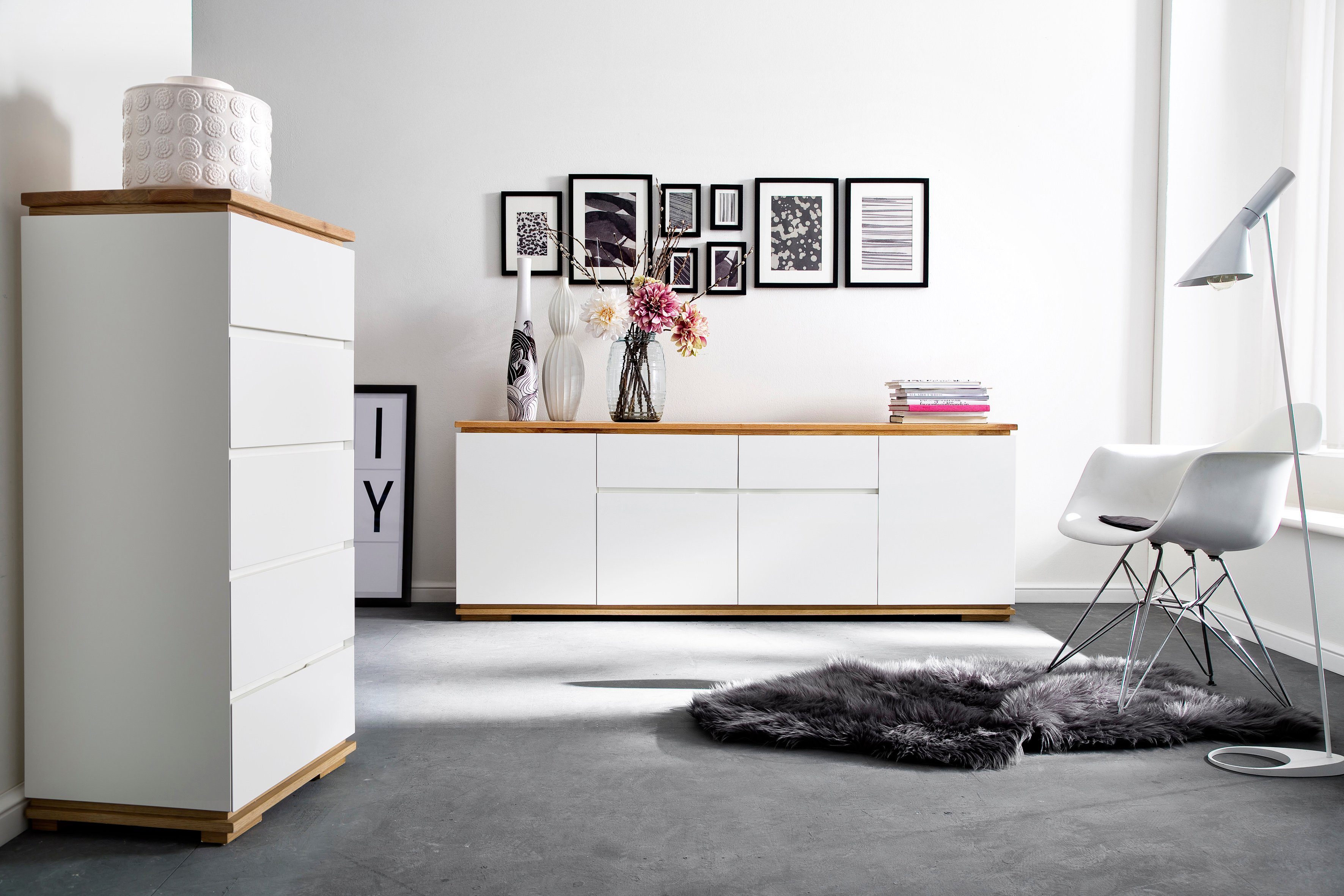 MCA furniture Dressoir Chiaro Breedte ca. 182 cm