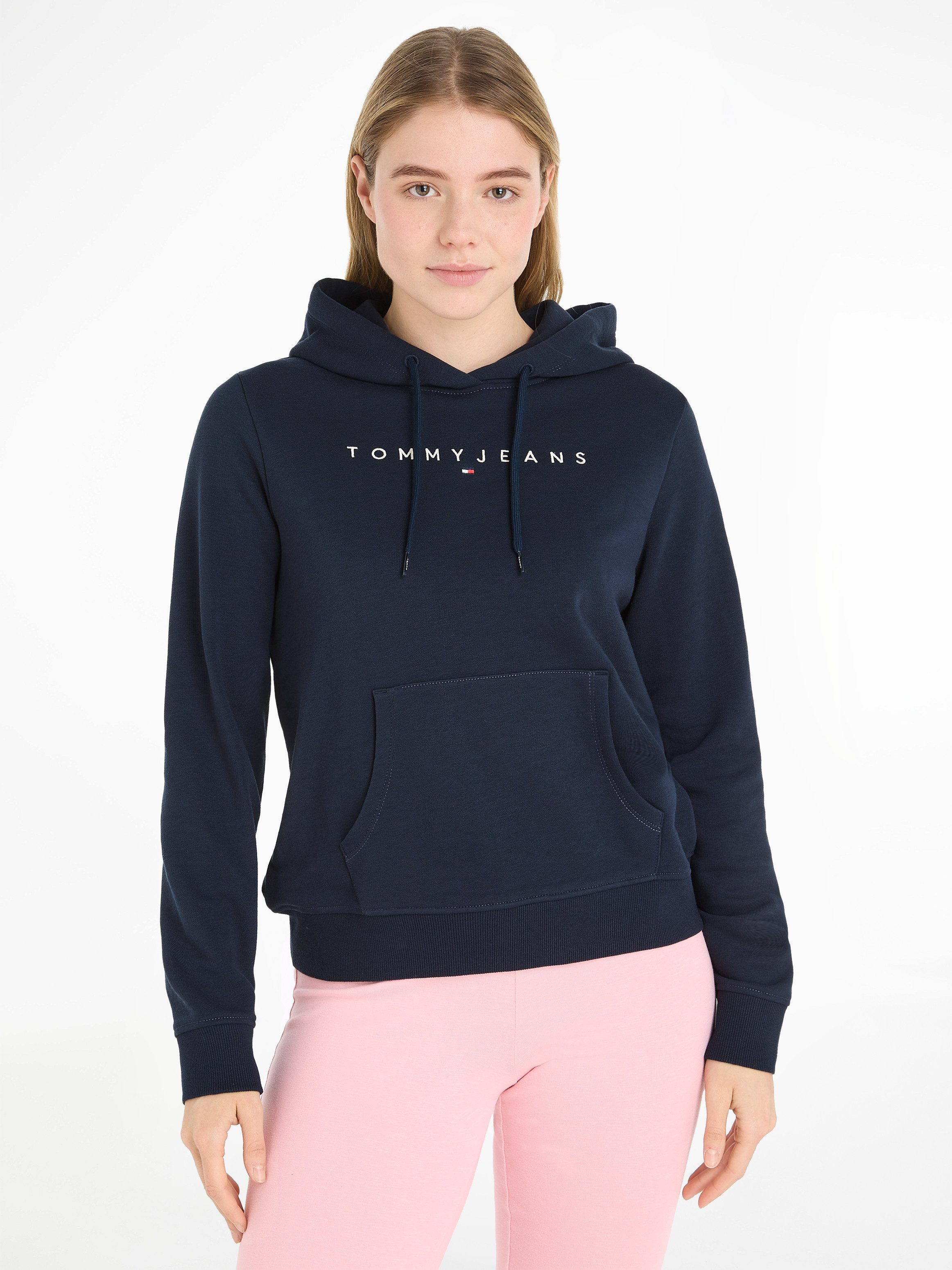 TOMMY JEANS Hoodie TJW REG LINEAR HOODIE met een logo-opschrift